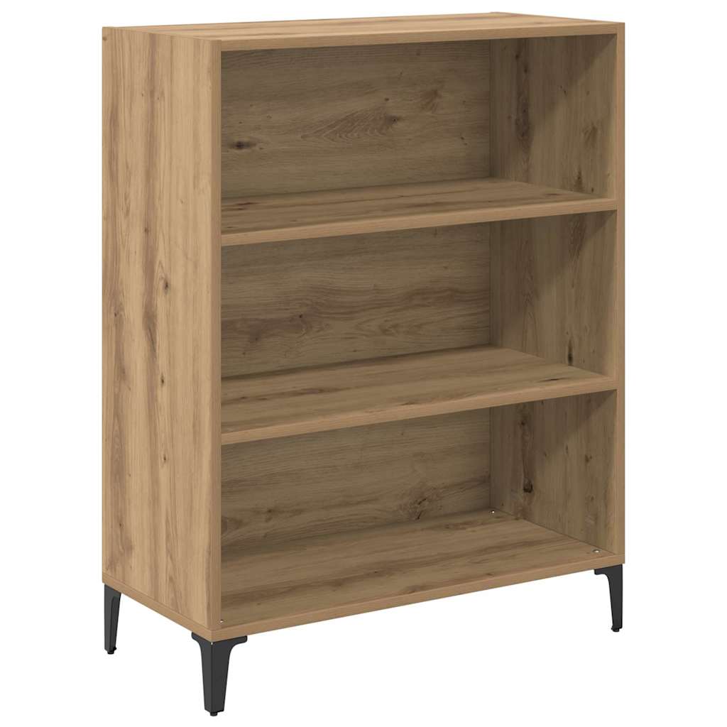 Hoge kast Artisan Eiken 69,5 x 34 x 180 cm Bewerkt hout is nu te koop bij PeponiXL, paradijselijk wonen!