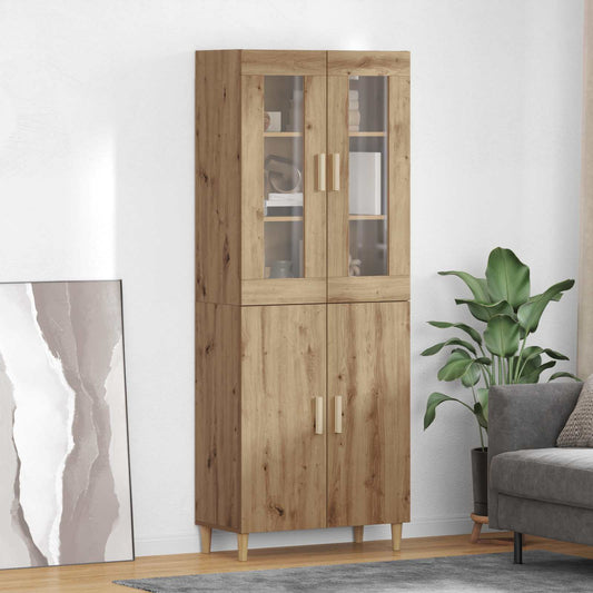 Hoge kast Artisan Eiken 69,5 x 34 x 180 cm is nu te koop bij PeponiXL, paradijselijk wonen!