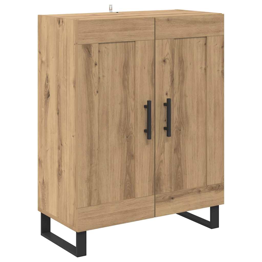 Hoge kast 2 pcs Artisan Eiken Bewerkt hout is nu te koop bij PeponiXL, paradijselijk wonen!