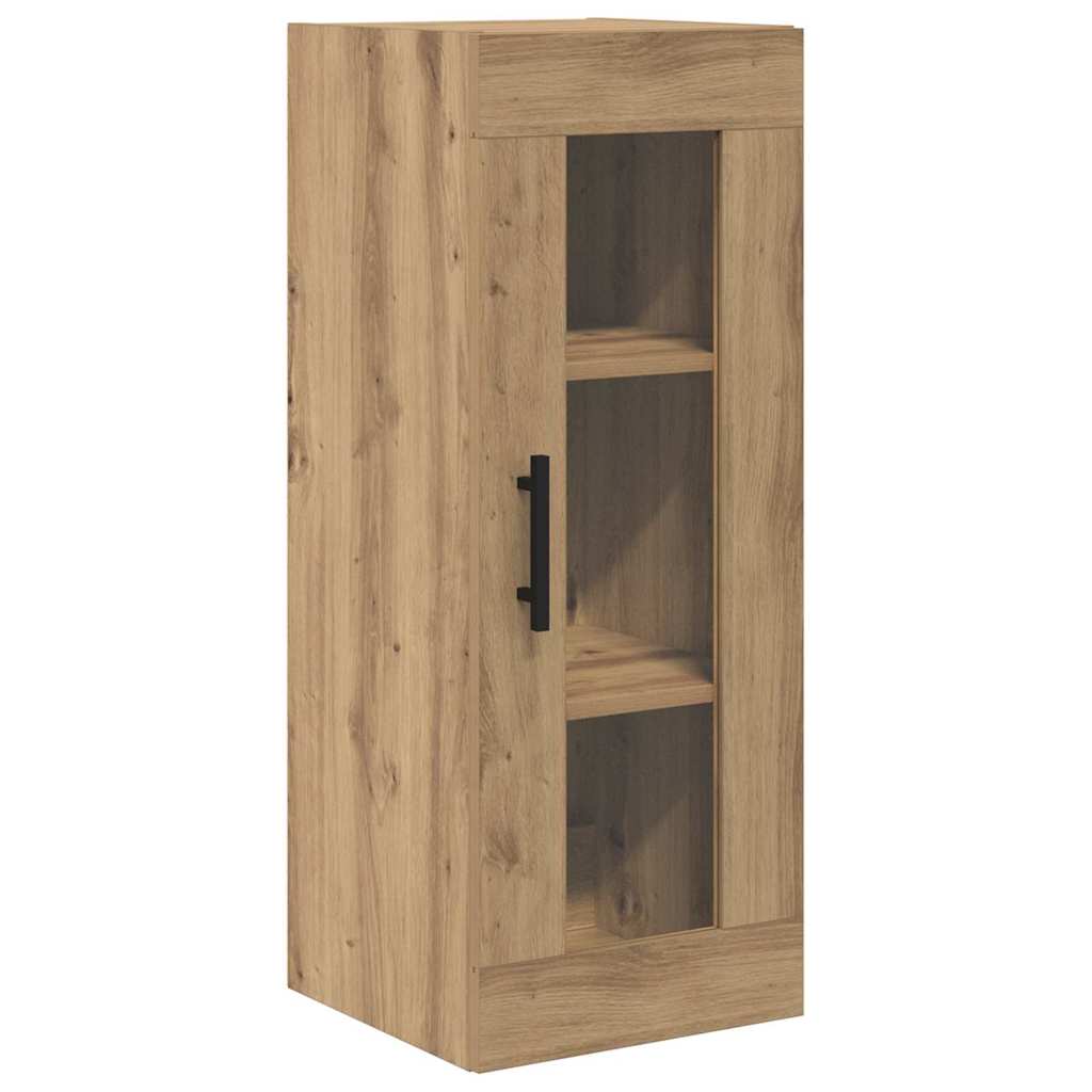 Highboard Artisan Eiken 34,5 x 34 x 180 cm Bewerkt hout is nu te koop bij PeponiXL, paradijselijk wonen!