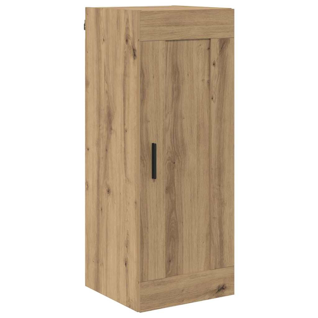 Highboard Artisan Eiken 34,5 x 34 x 180 cm Bewerkt hout is nu te koop bij PeponiXL, paradijselijk wonen!