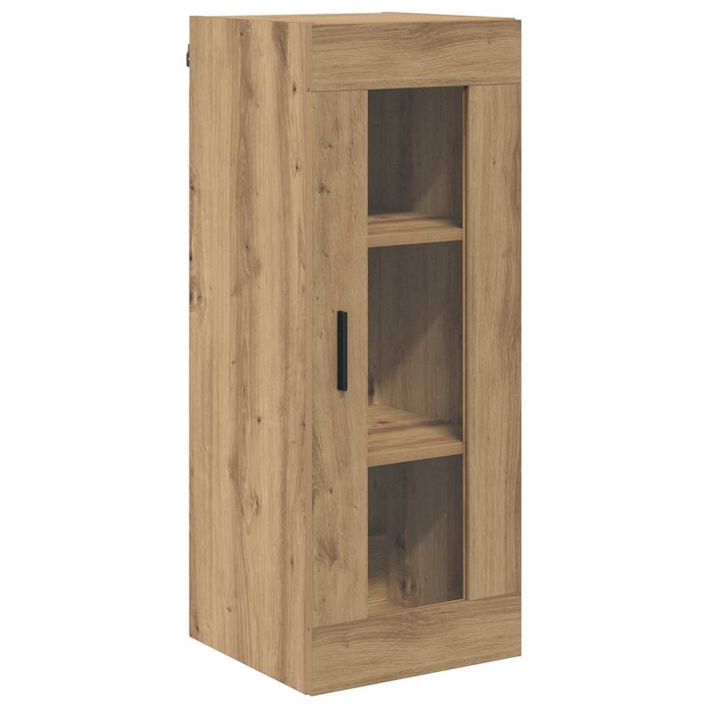Highboard Artisan Eiken 34,5 x 34 x 180 cm Bewerkt hout is nu te koop bij PeponiXL, paradijselijk wonen!