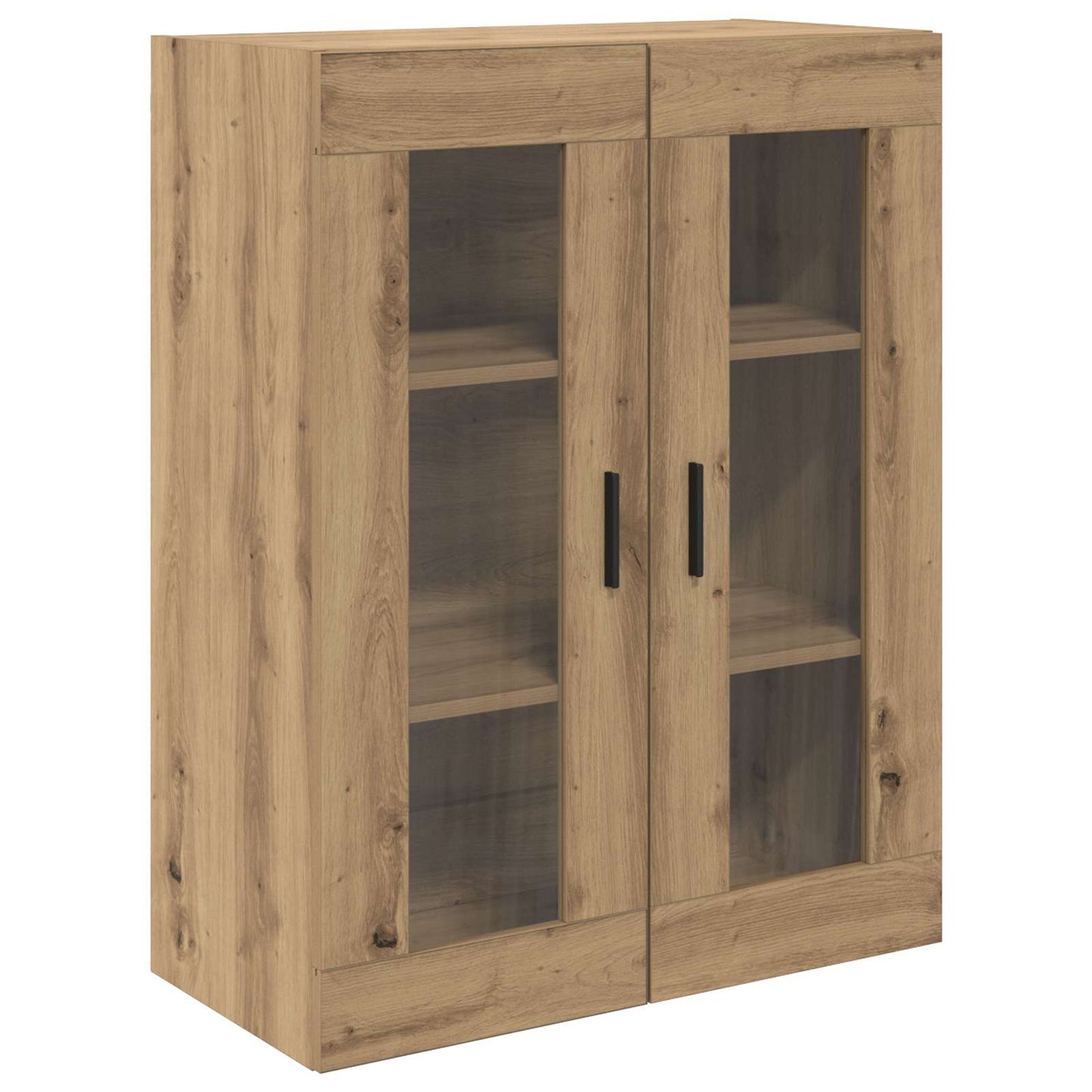 Hoge kast met lade 2 pcs Artisan Eiken Bewerkt hout is nu te koop bij PeponiXL, paradijselijk wonen!
