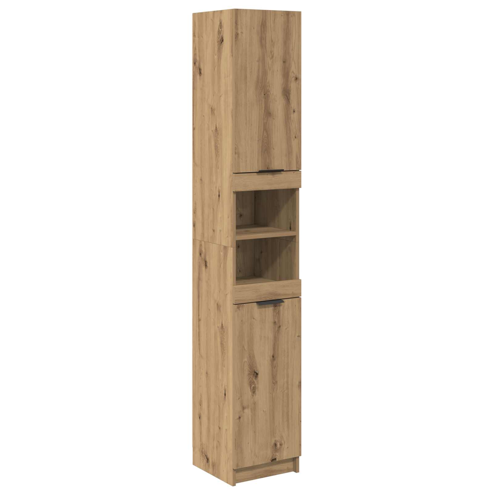Badkamermeubelset 4 st Artisan Eiken 64,5 x 33,5 x 59 cm is nu te koop bij PeponiXL, paradijselijk wonen!
