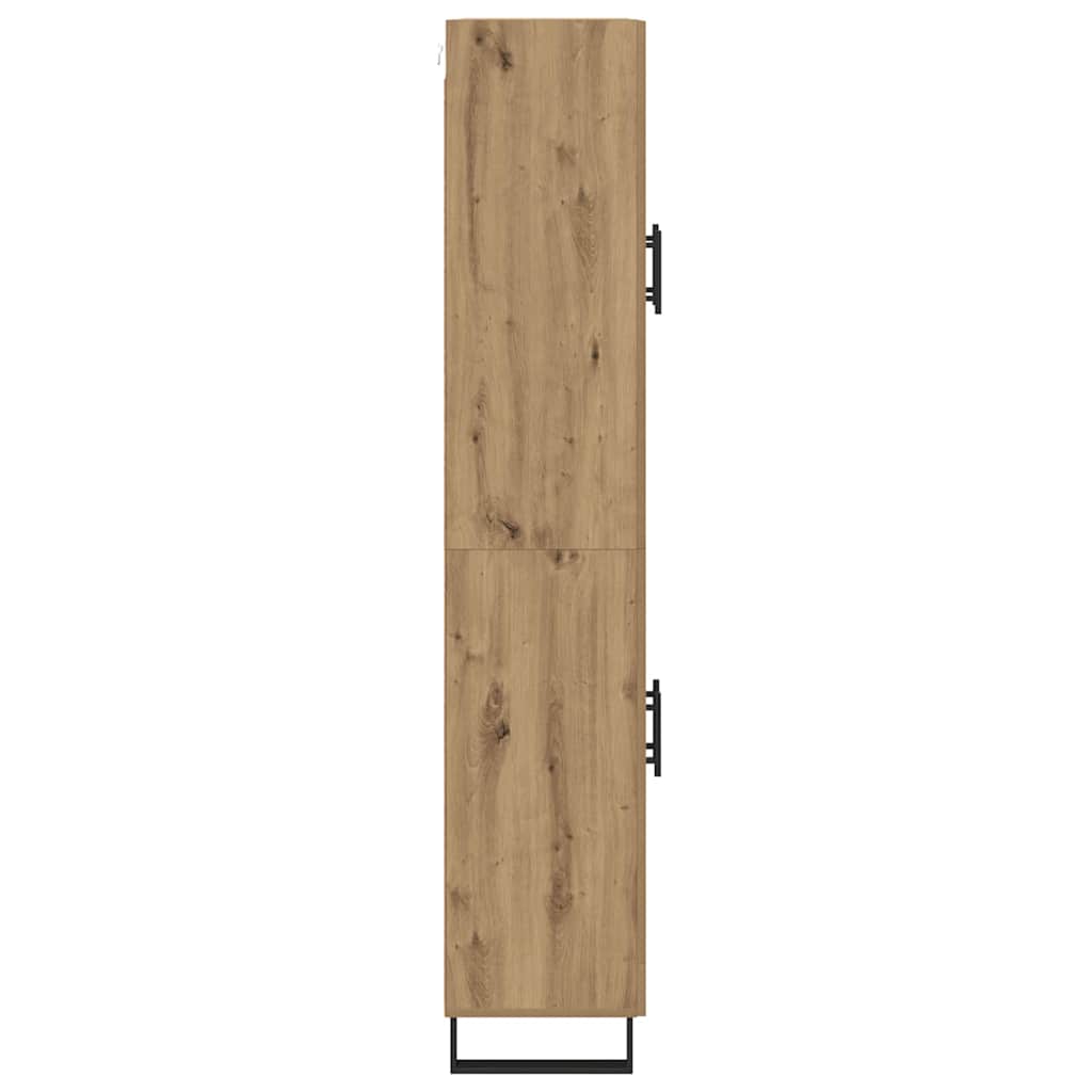 Hoge kast 2 pcs Artisan Eiken 69,5 x 34 x 180 cm is nu te koop bij PeponiXL, paradijselijk wonen!