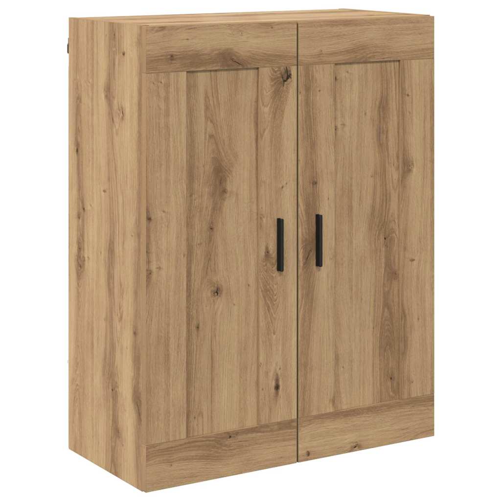 Hoge kast 2 pcs Artisan Eiken 69,5 x 34 x 180 cm Bewerkt hout is nu te koop bij PeponiXL, paradijselijk wonen!
