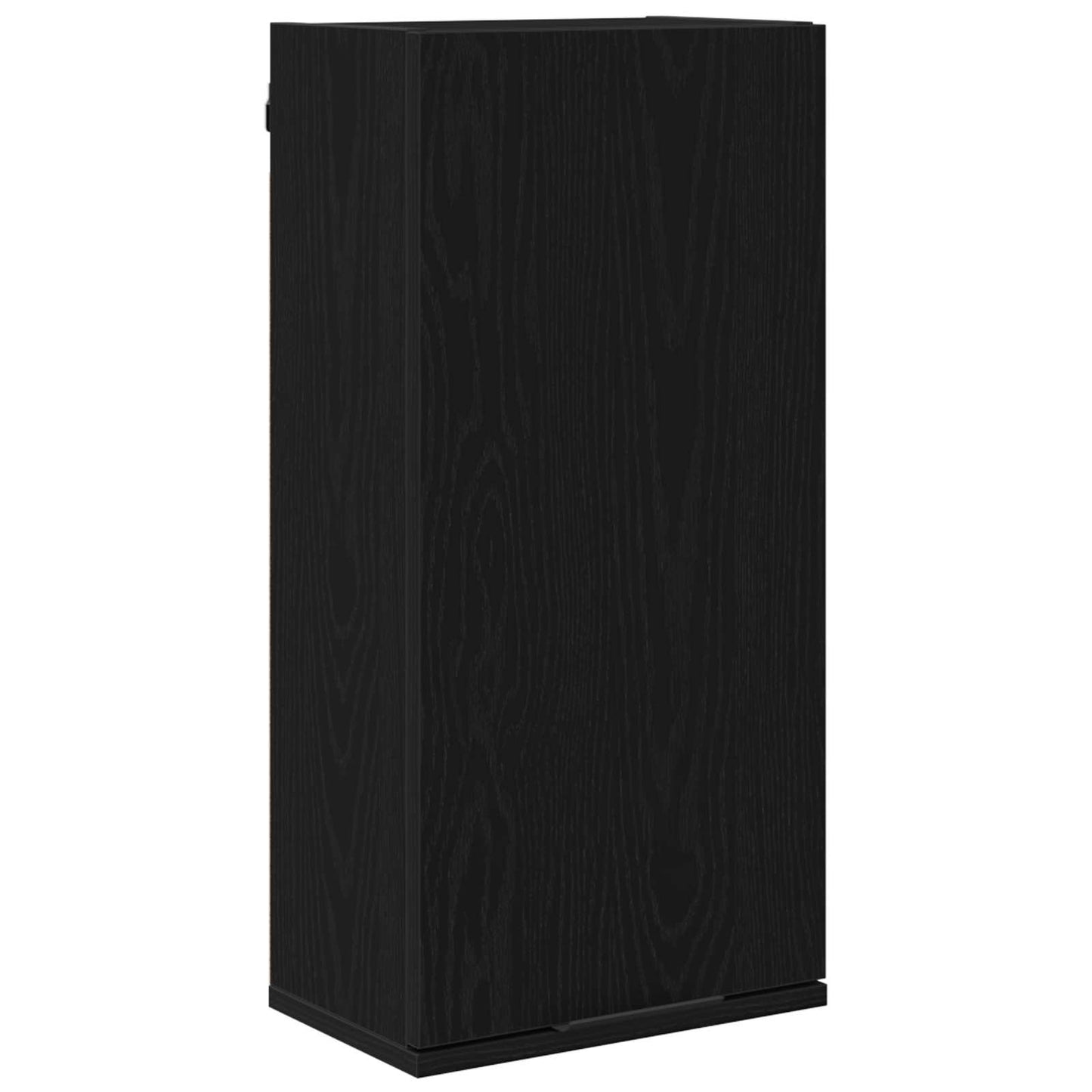 Badkamermeubelset met lade 5 pcs Zwart Eiken Bewerkt hout is nu te koop bij PeponiXL, paradijselijk wonen!