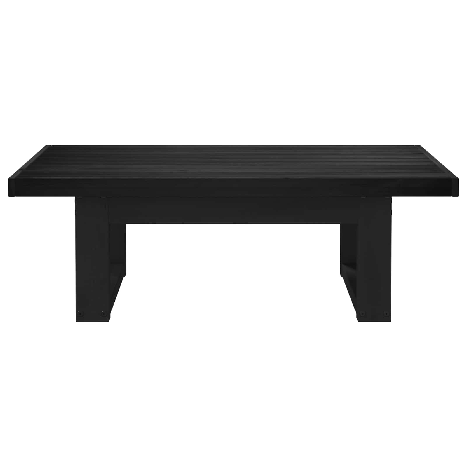 Salontafel NOAIN Zwart 119 x 60 x 40 cm Massief grenenhout is nu te koop bij PeponiXL, paradijselijk wonen!