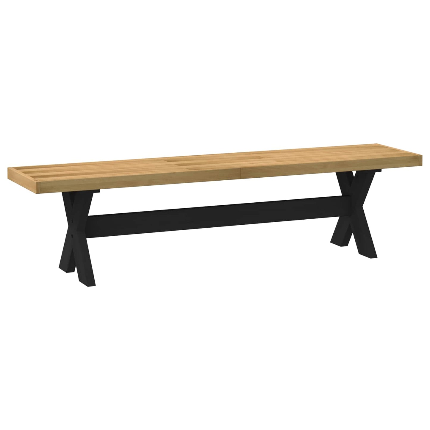 Eetbank NOAIN 160 x 41 x 45 cm Massief grenenhout Naturel is nu te koop bij PeponiXL, paradijselijk wonen!