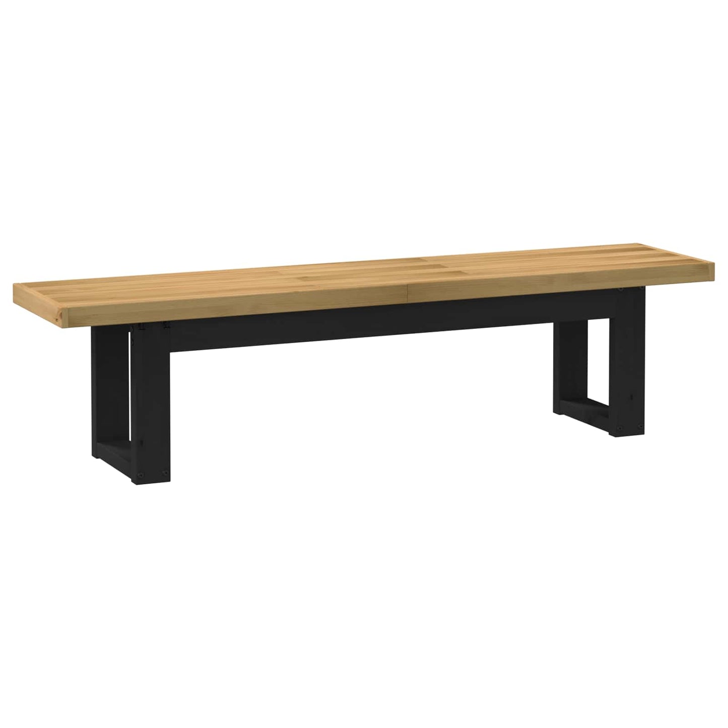 Eetbank NOAIN 160 x 41 x 45 cm Massief grenenhout Naturel is nu te koop bij PeponiXL, paradijselijk wonen!