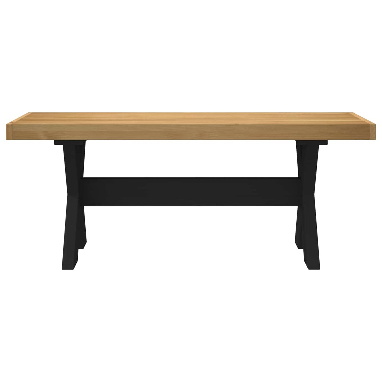 Eetbank NOAIN 120 x 41 x 45 cm Massief grenenhout Naturel is nu te koop bij PeponiXL, paradijselijk wonen!