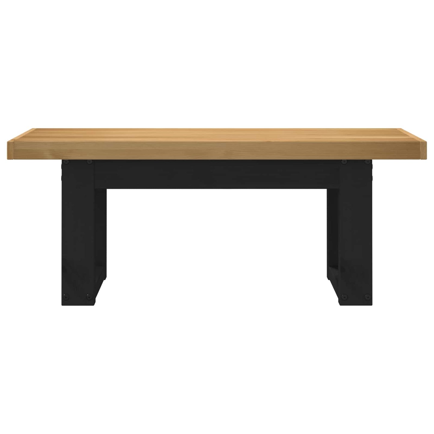 Eetbank NOAIN 120 x 41 x 45 cm Massief grenenhout Naturel is nu te koop bij PeponiXL, paradijselijk wonen!