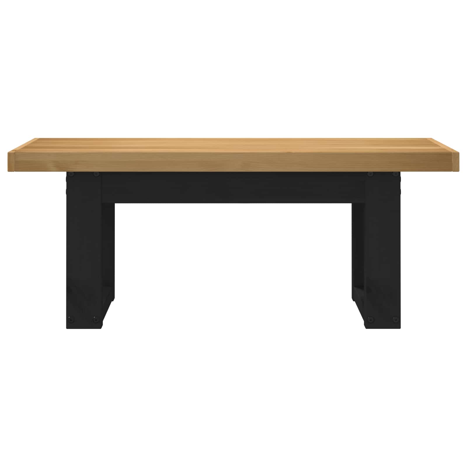 Eetbank NOAIN 120 x 41 x 45 cm Massief grenenhout Naturel is nu te koop bij PeponiXL, paradijselijk wonen!