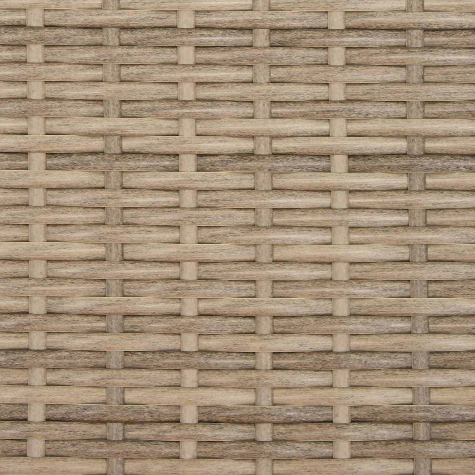 Verstelbare stoel met theeplaat 62 x 64 x 112 cm poly rattan is nu te koop bij PeponiXL, paradijselijk wonen!