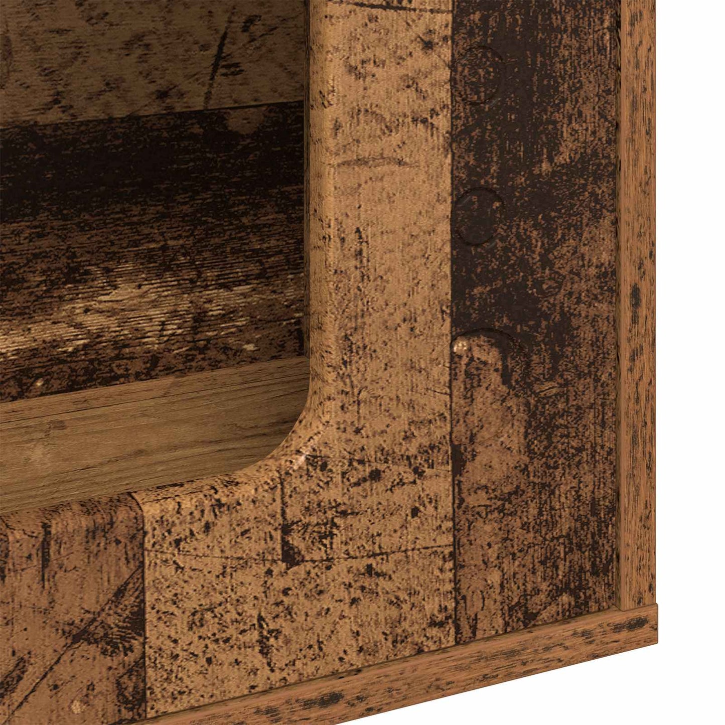 Kattenhuis Oudhout 51 x 30 x 42,5 cm Bewerkt hout is nu te koop bij PeponiXL, paradijselijk wonen!