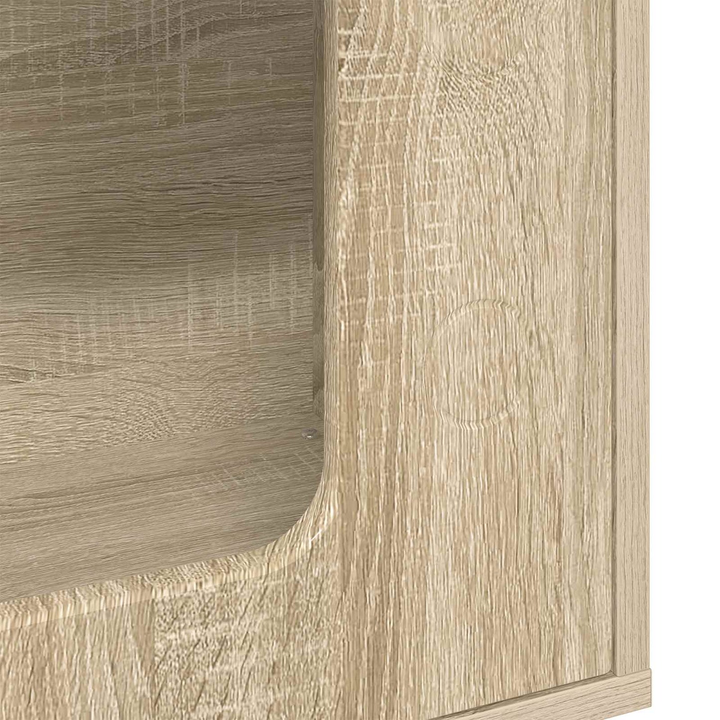 Kattenhuis Sonoma 51 x 30 x 52 cm Bewerkt hout is nu te koop bij PeponiXL, paradijselijk wonen!