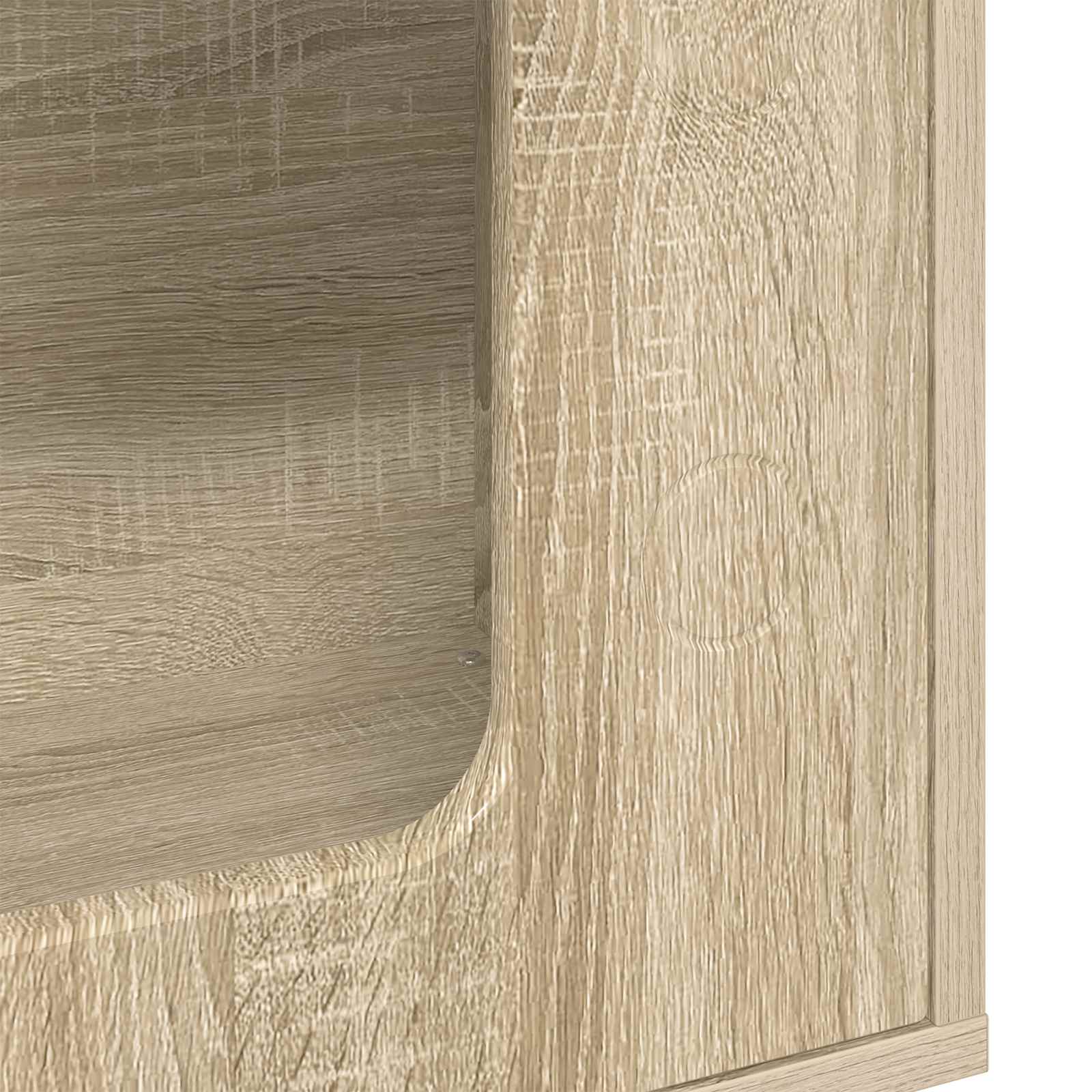 Kattenhuis Sonoma 51 x 30 x 52 cm Bewerkt hout is nu te koop bij PeponiXL, paradijselijk wonen!