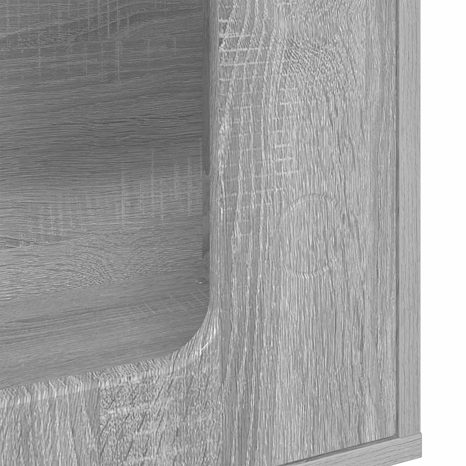 Kattenhuis Grijs Sonoma 51 x 30 x 52 cm Bewerkt hout is nu te koop bij PeponiXL, paradijselijk wonen!