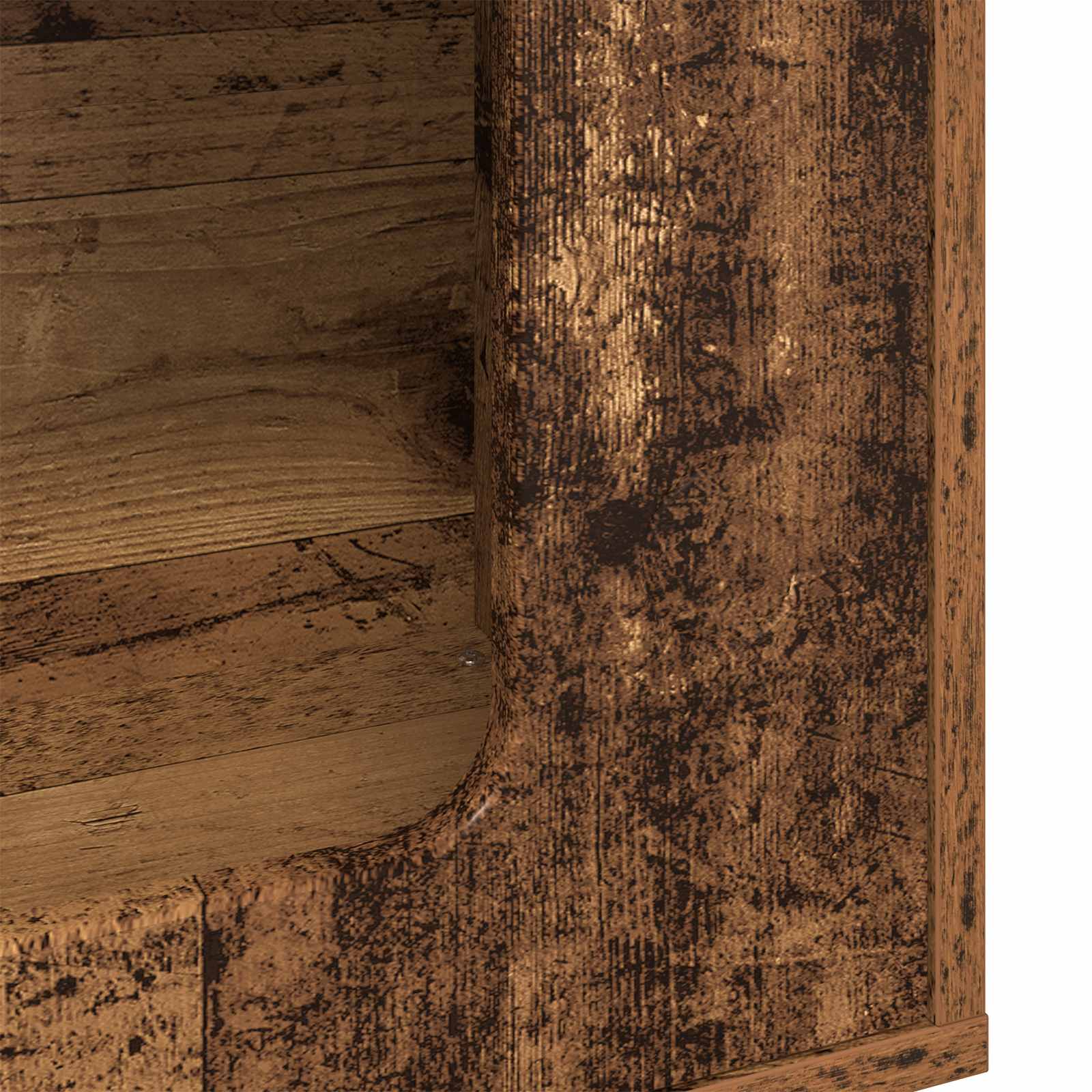 Kattenhuis Oudhout 51 x 30 x 52 cm Bewerkt hout is nu te koop bij PeponiXL, paradijselijk wonen!