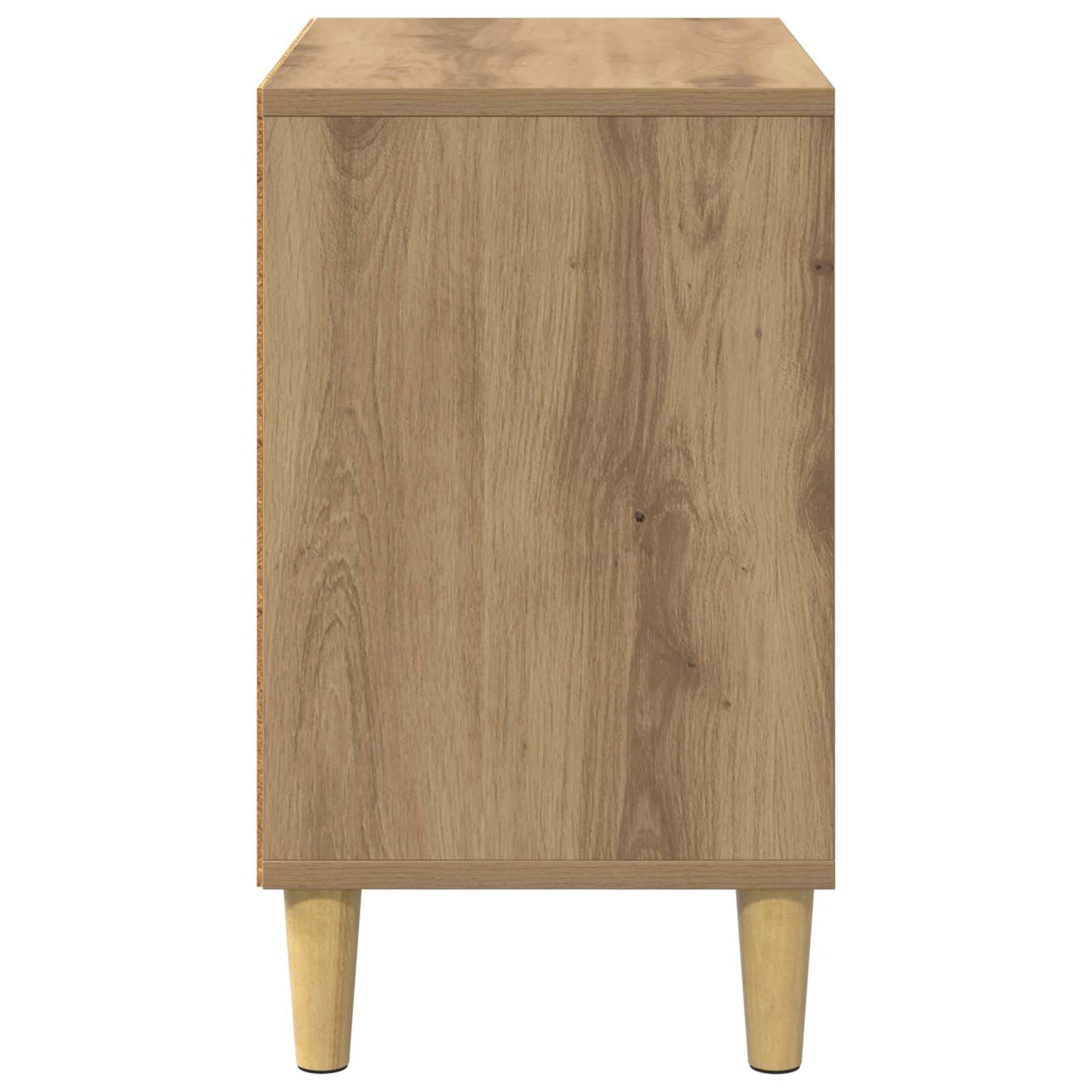 Kattenhuis Ambachtelijk eiken 51 x 30 x 52 cm Bewerkt hout is nu te koop bij PeponiXL, paradijselijk wonen!