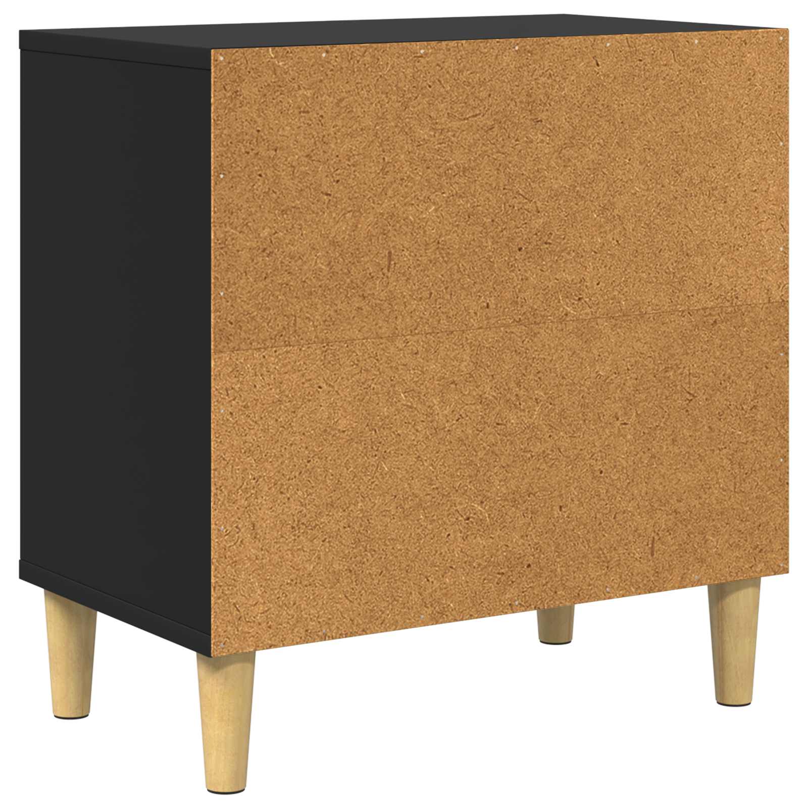 Kattenhuis Zwart 51 x 30 x 52 cm Bewerkt hout is nu te koop bij PeponiXL, paradijselijk wonen!
