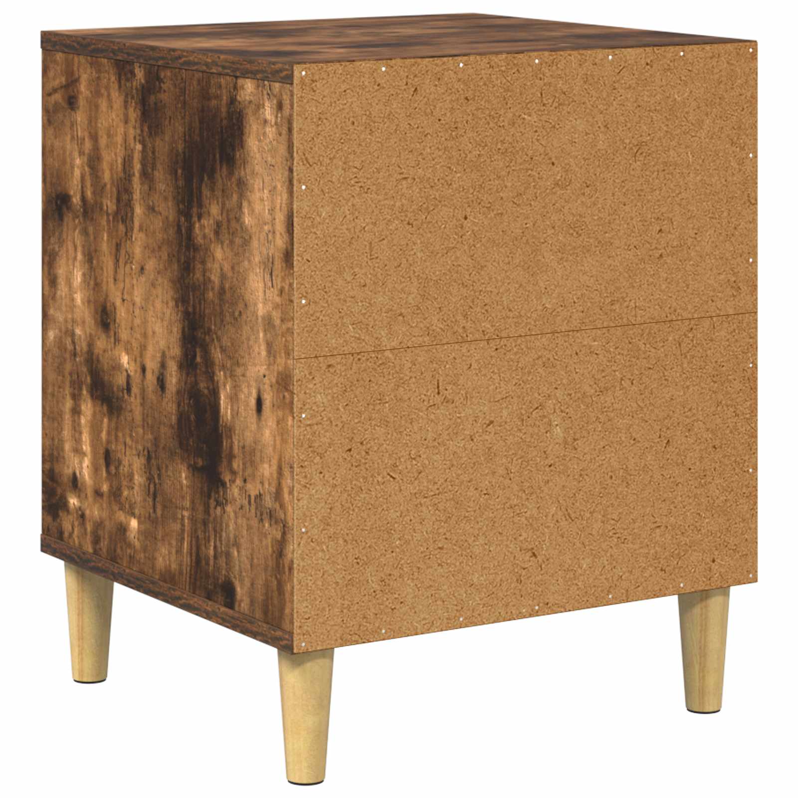 Kattenhuis Gerookt eiken 42,5 x 40 x 53 cm Bewerkt hout is nu te koop bij PeponiXL, paradijselijk wonen!