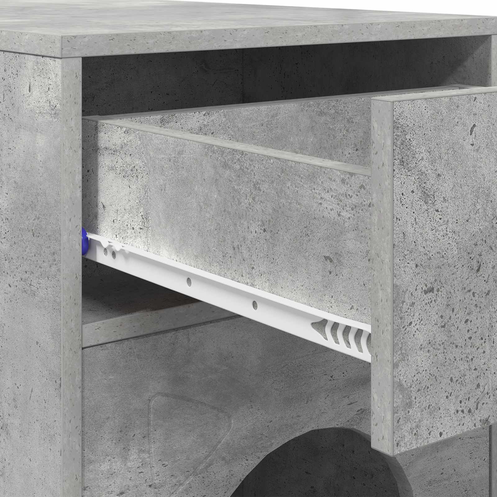 Kattenhuis Beton 72 x 42,5 x 70 cm Bewerkt hout is nu te koop bij PeponiXL, paradijselijk wonen!