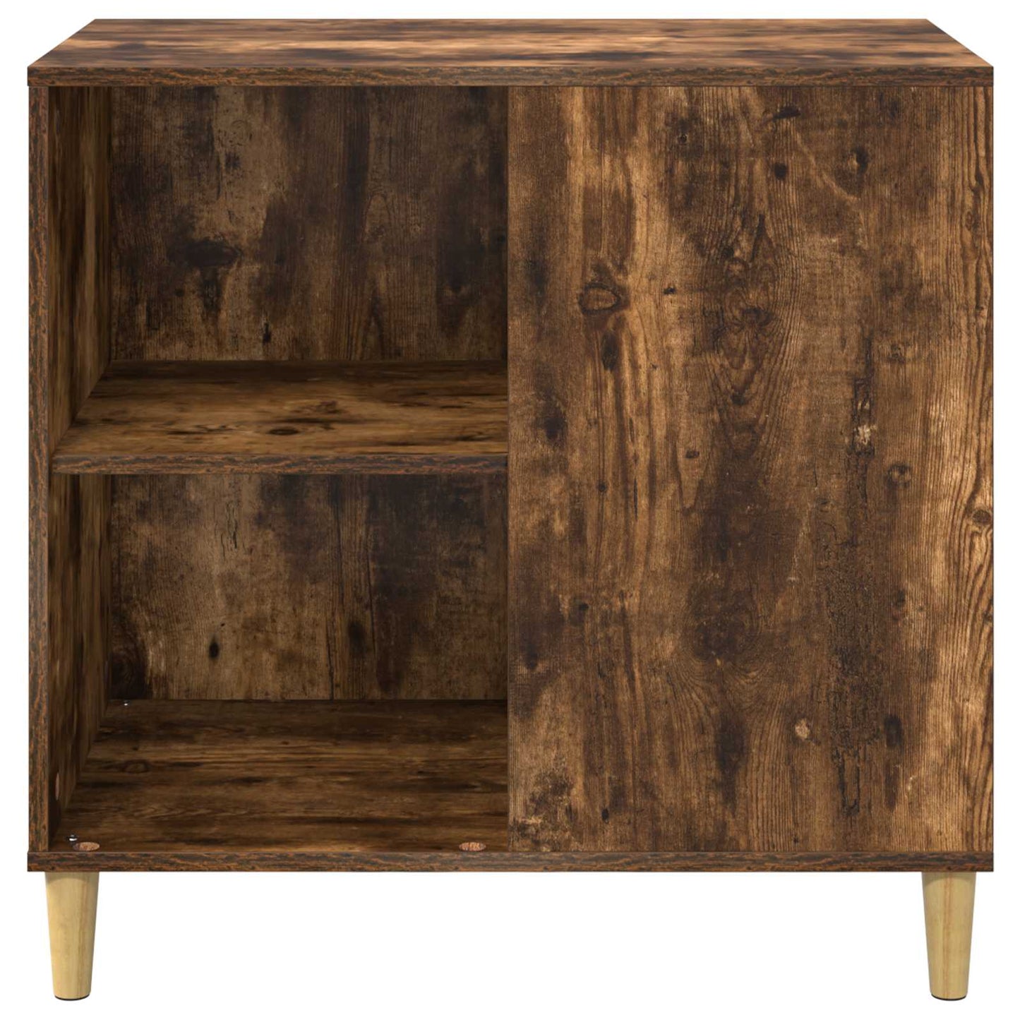 Kattenhuis Gerookt eiken 72 x 42,5 x 70 cm Bewerkt hout is nu te koop bij PeponiXL, paradijselijk wonen!