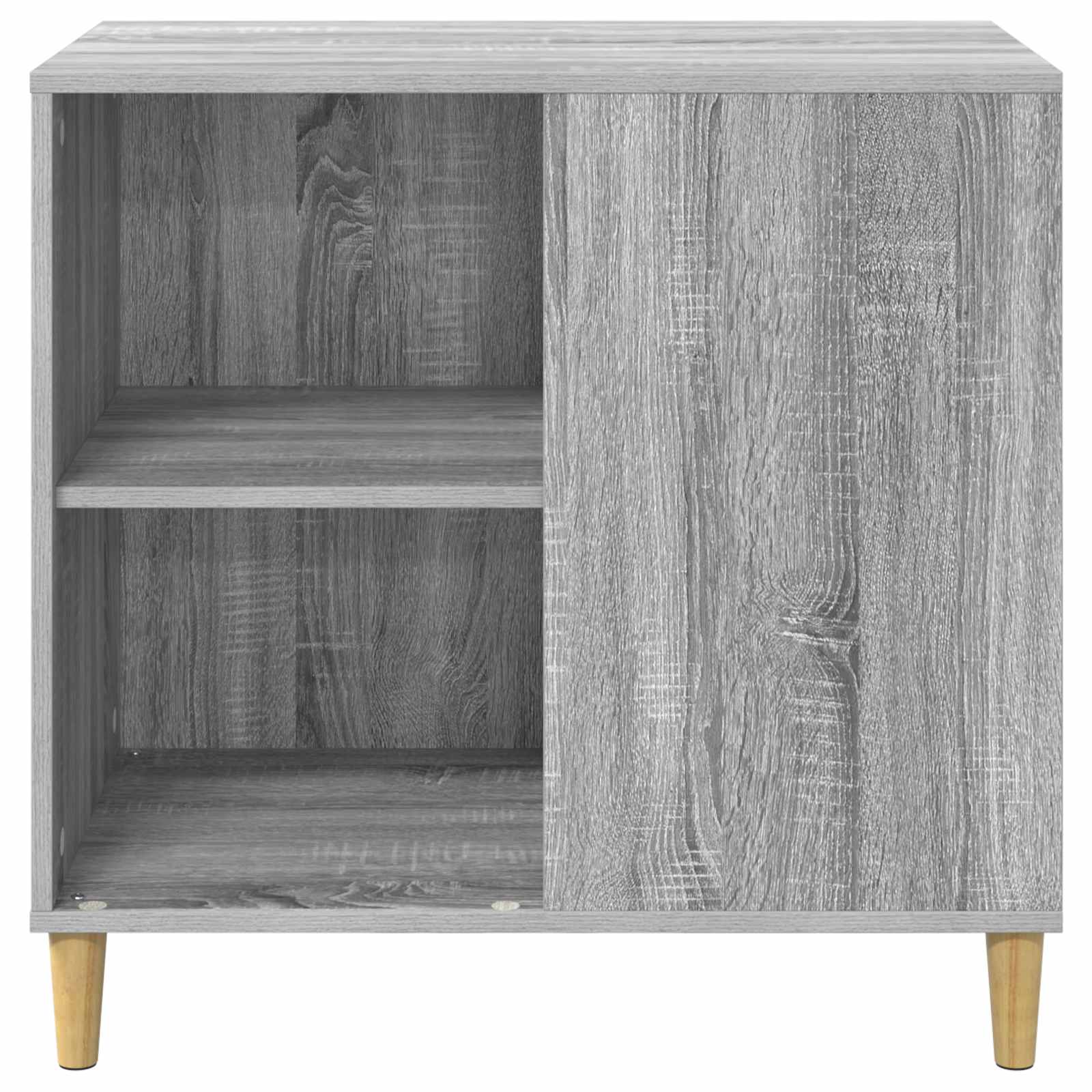 Kattenhuis Grijs Sonoma 72 x 42,5 x 70 cm Bewerkt hout is nu te koop bij PeponiXL, paradijselijk wonen!