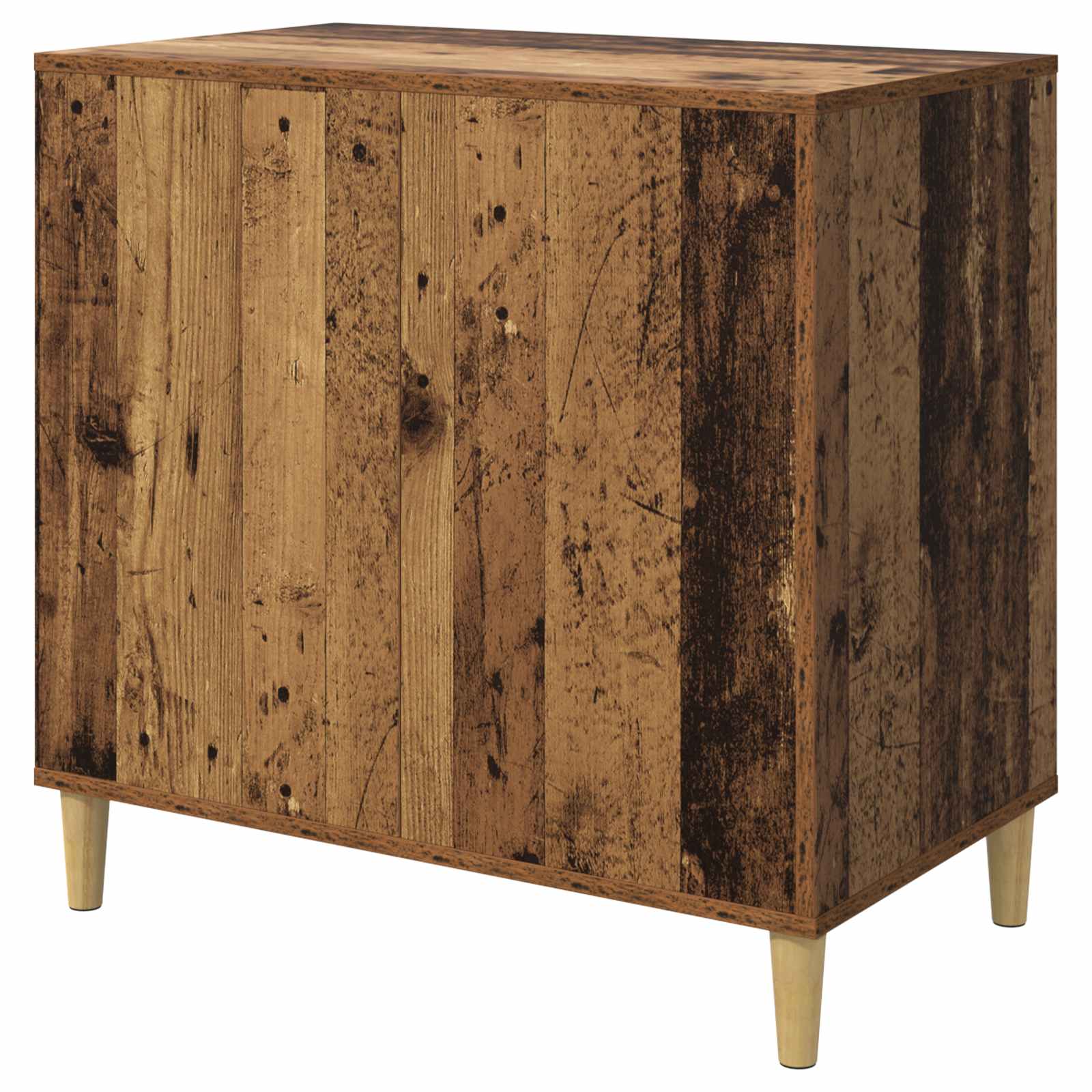 Kattenhuis Oudhout 72 x 42,5 x 70 cm Bewerkt hout is nu te koop bij PeponiXL, paradijselijk wonen!