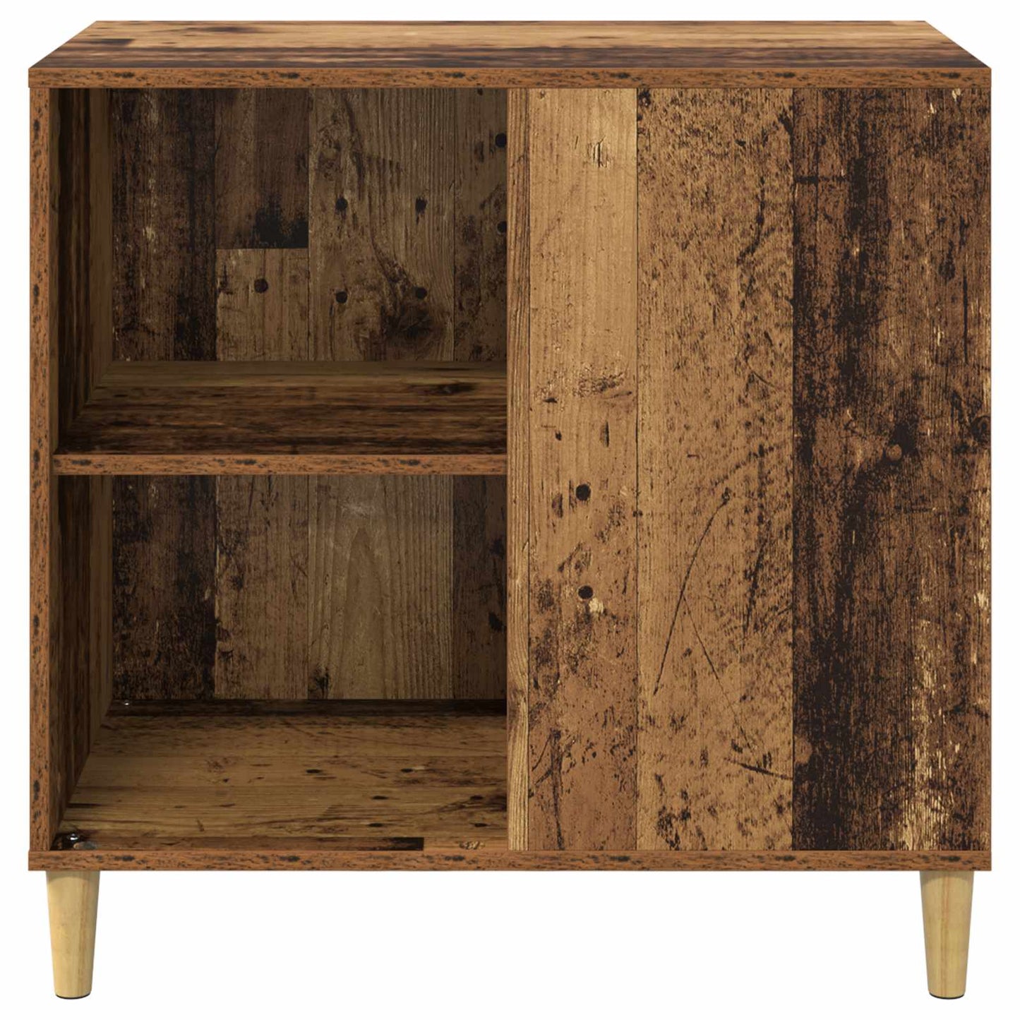 Kattenhuis Oudhout 72 x 42,5 x 70 cm Bewerkt hout is nu te koop bij PeponiXL, paradijselijk wonen!