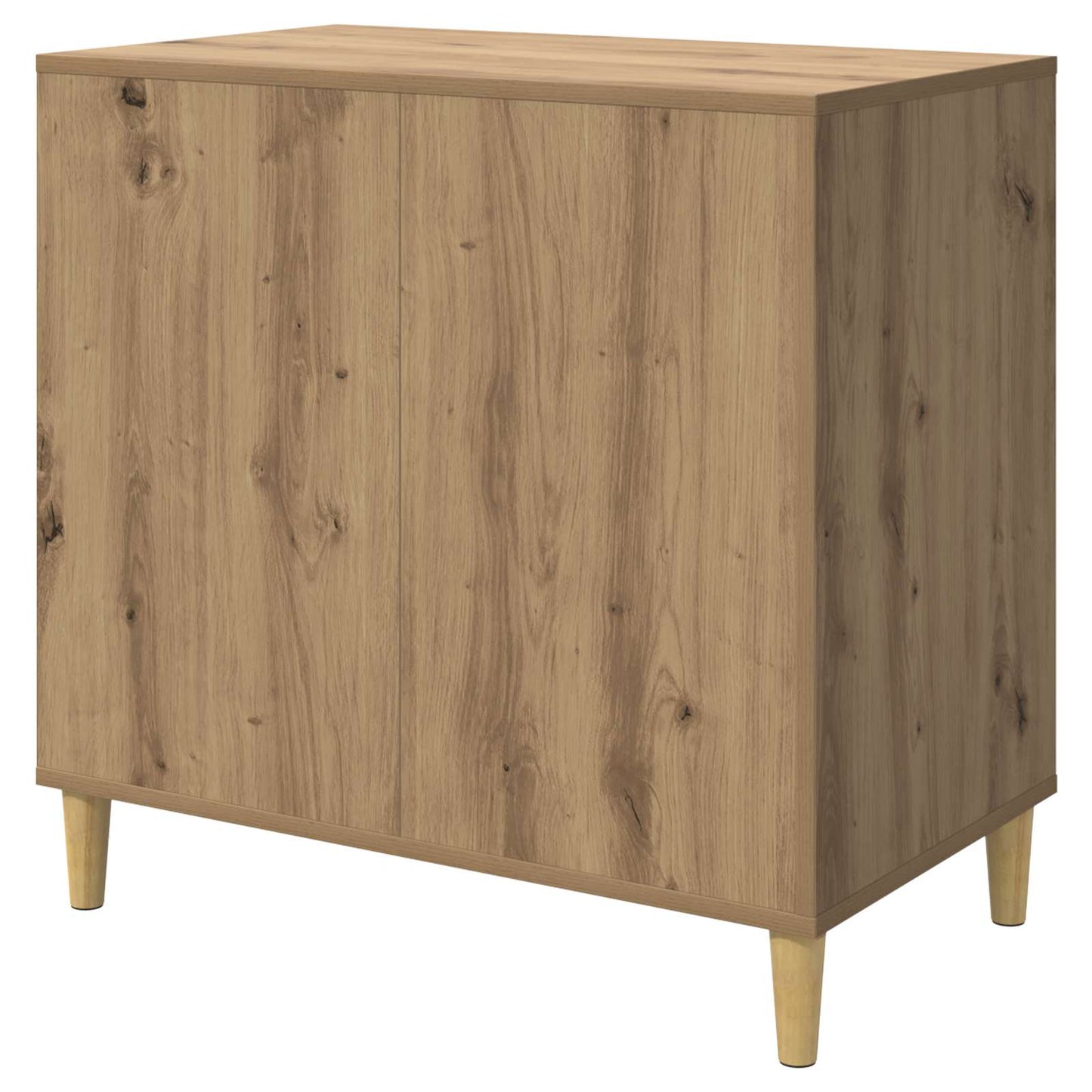 Kattenhuis Ambachtelijk eiken 72 x 42,5 x 70 cm Bewerkt hout is nu te koop bij PeponiXL, paradijselijk wonen!