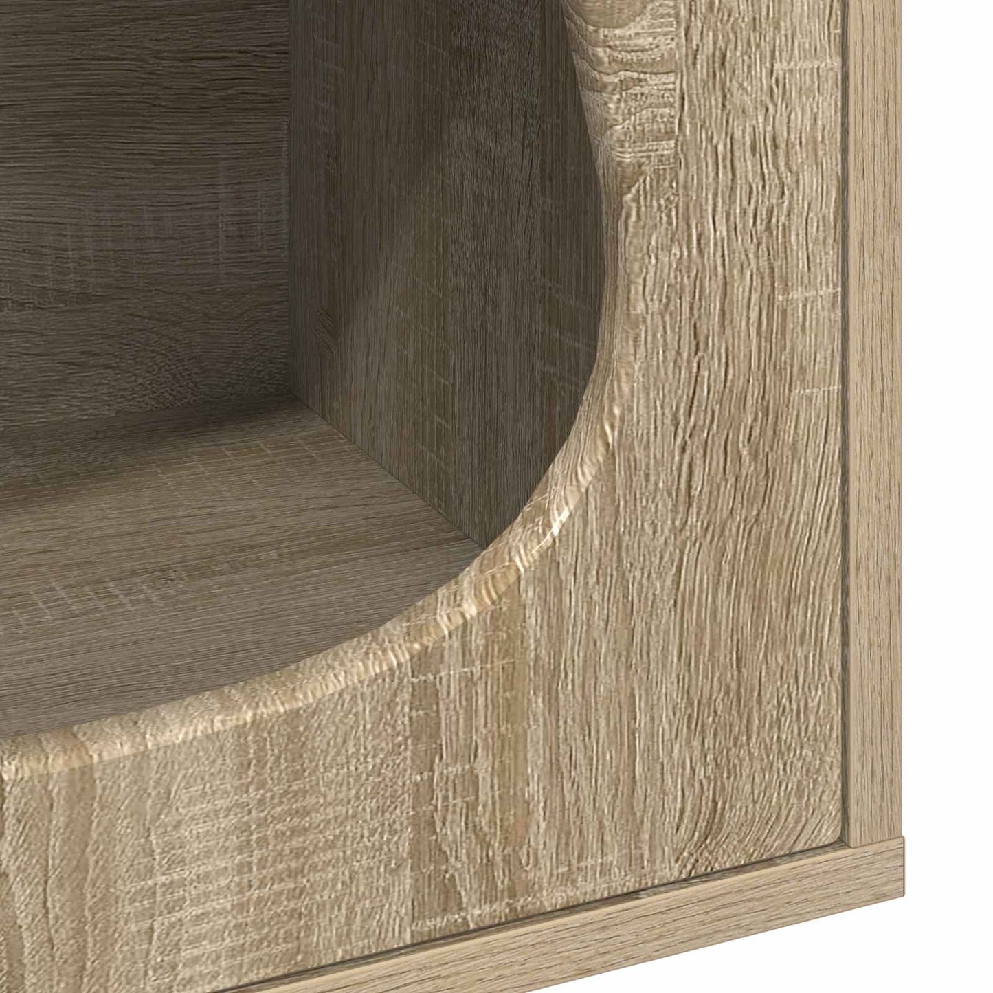 Kattenhuis Sonoma 42,5 x 40 x 53,5 cm Bewerkt hout is nu te koop bij PeponiXL, paradijselijk wonen!
