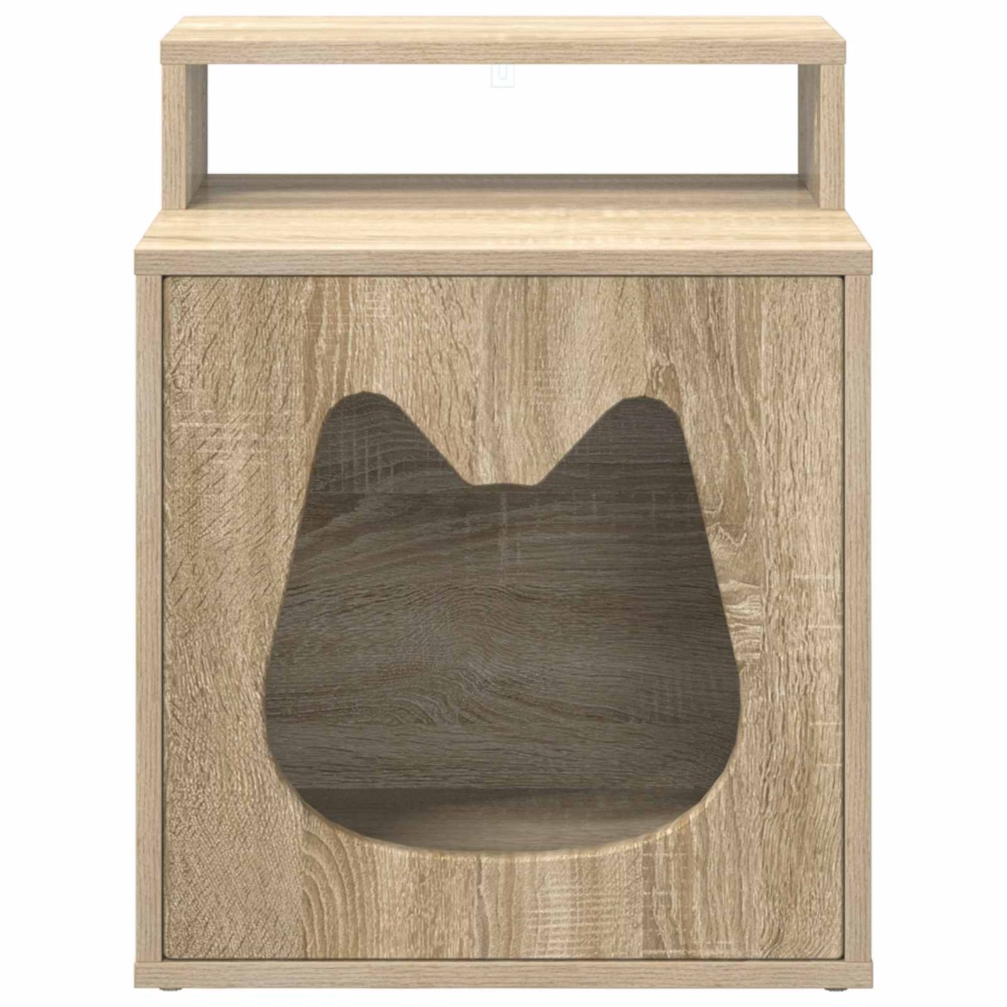 Kattenhuis Sonoma 42,5 x 40 x 53,5 cm Bewerkt hout is nu te koop bij PeponiXL, paradijselijk wonen!