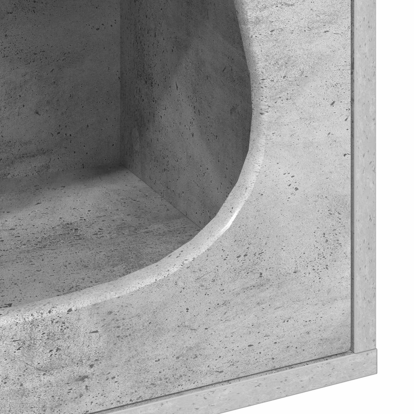 Kattenhuis Beton 42,5 x 40 x 53,5 cm Bewerkt hout is nu te koop bij PeponiXL, paradijselijk wonen!