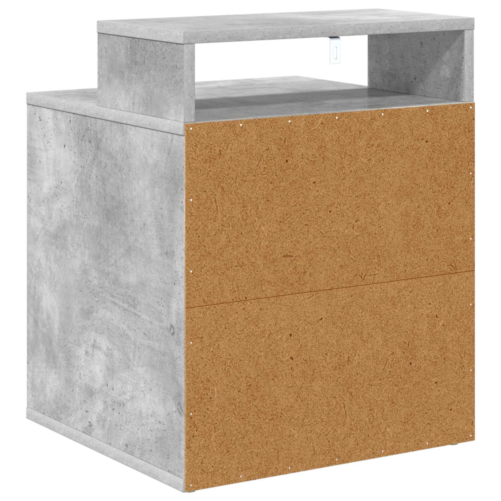 Kattenhuis Beton 42,5 x 40 x 53,5 cm Bewerkt hout is nu te koop bij PeponiXL, paradijselijk wonen!