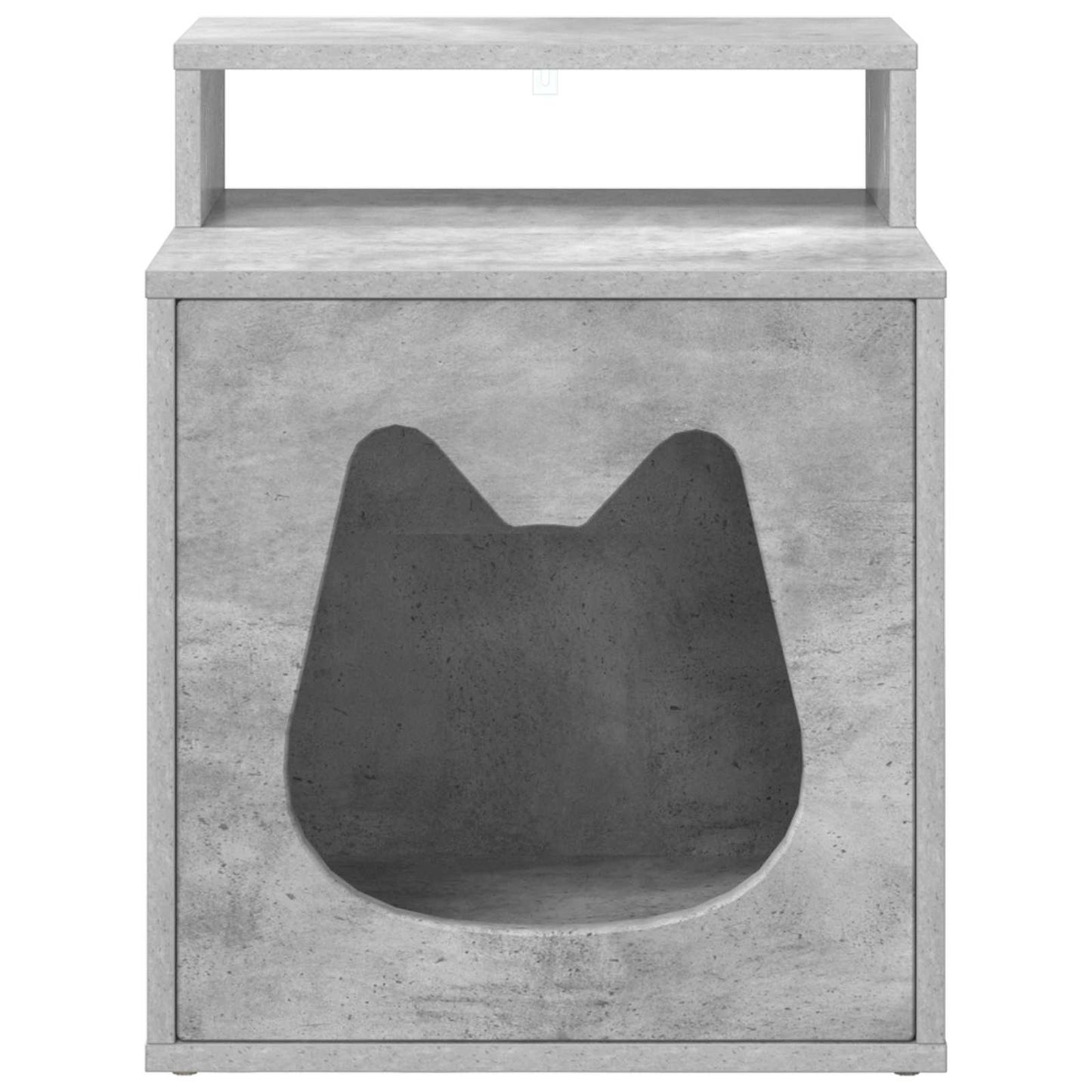 Kattenhuis Beton 42,5 x 40 x 53,5 cm Bewerkt hout is nu te koop bij PeponiXL, paradijselijk wonen!