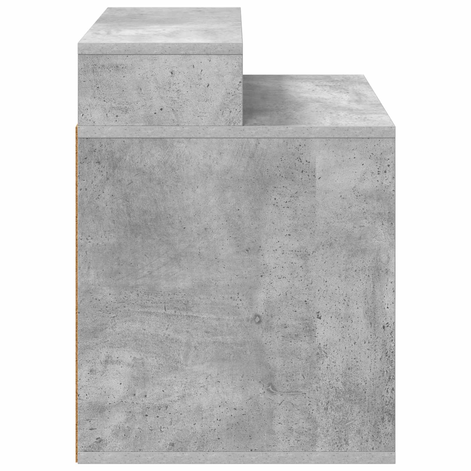 Kattenhuis Beton 42,5 x 40 x 53,5 cm Bewerkt hout is nu te koop bij PeponiXL, paradijselijk wonen!