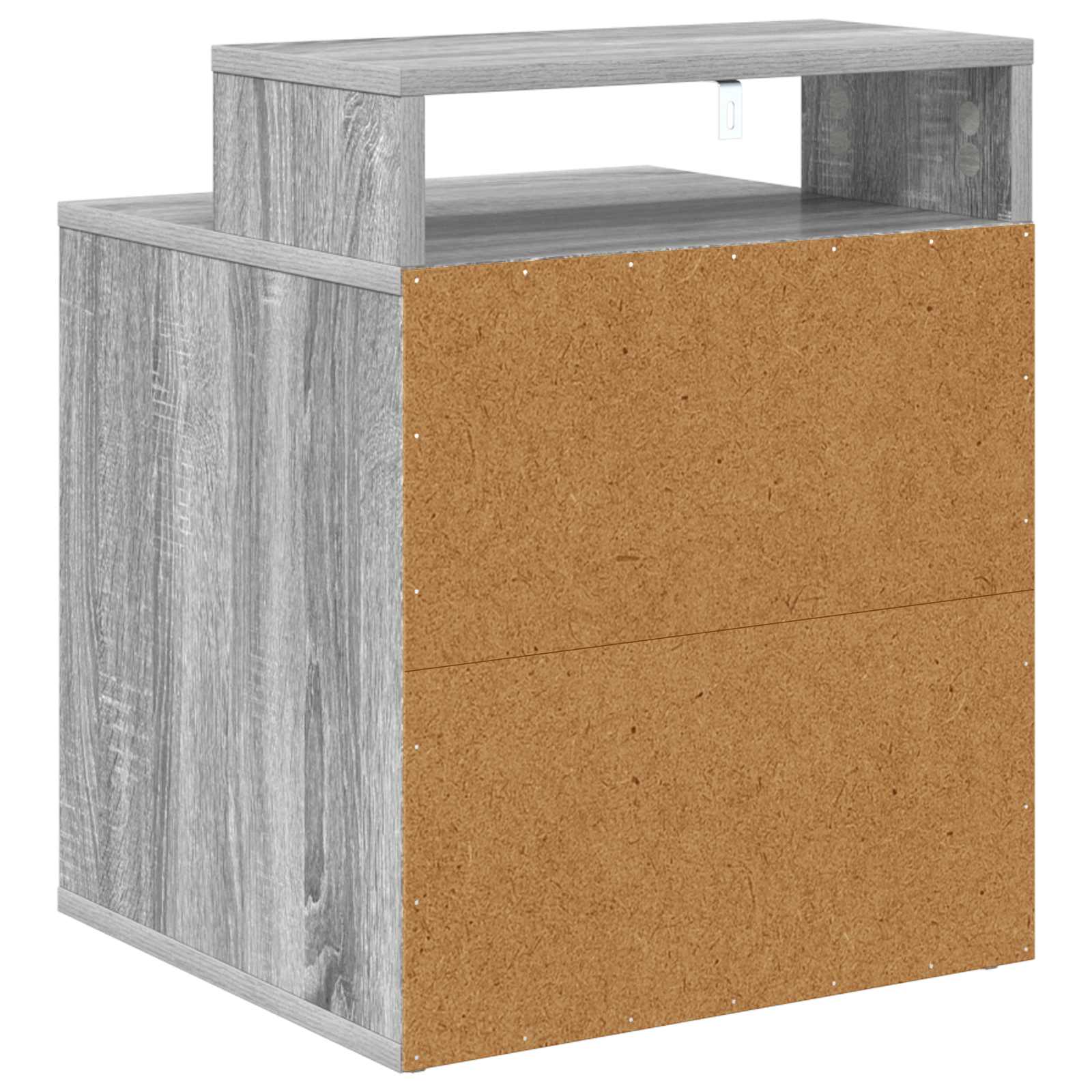 Kattenhuis Grijs Sonoma 42,5 x 40 x 53,5 cm Bewerkt hout is nu te koop bij PeponiXL, paradijselijk wonen!