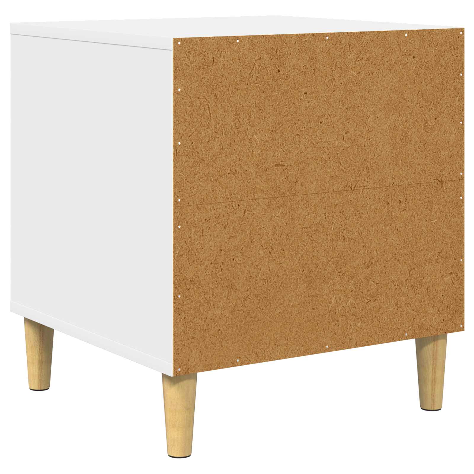 Hondenhuis Wit 44 x 42 x 49 cm Bewerkt hout is nu te koop bij PeponiXL, paradijselijk wonen!