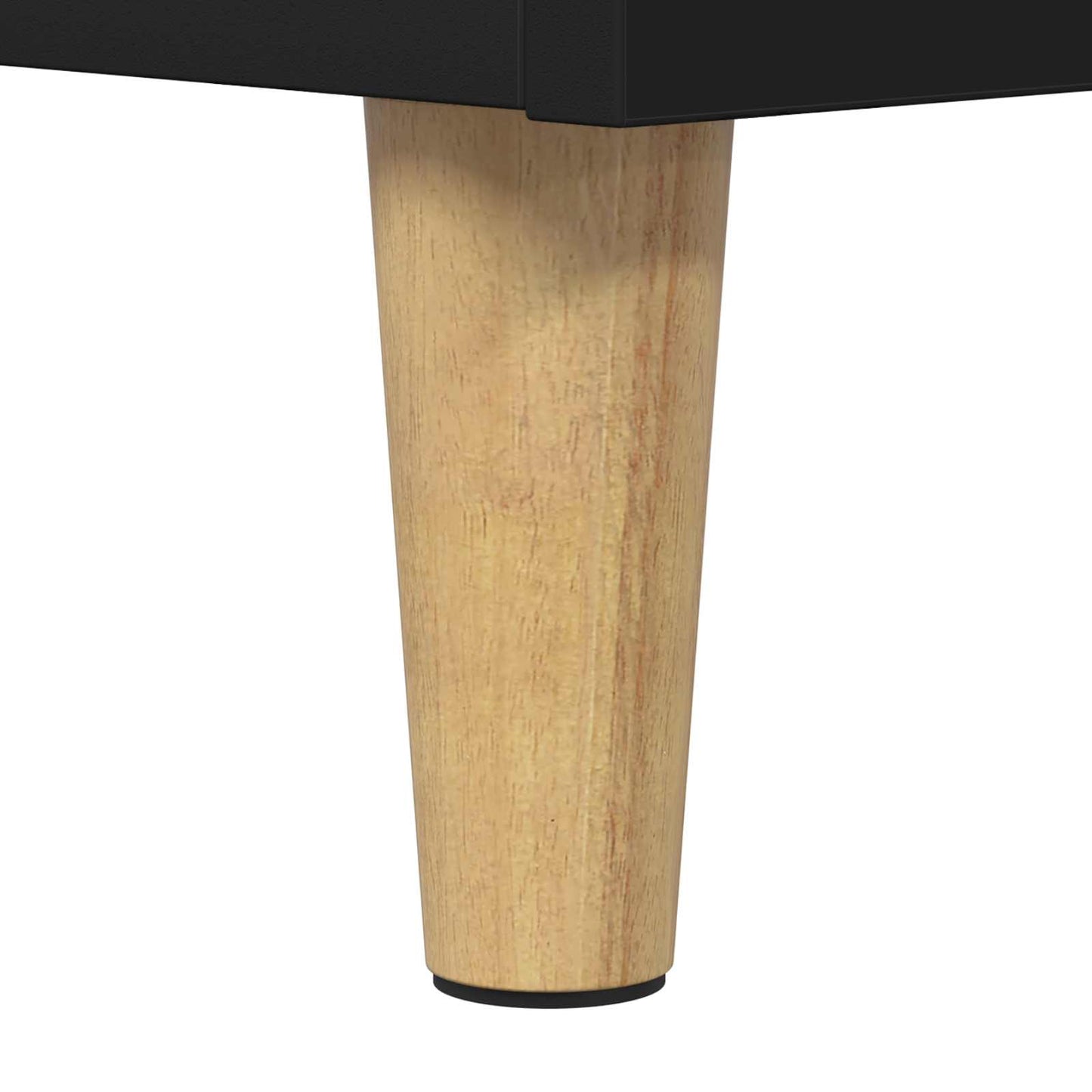 Hondenhuis Zwart 44 x 42 x 49 cm Bewerkt hout is nu te koop bij PeponiXL, paradijselijk wonen!