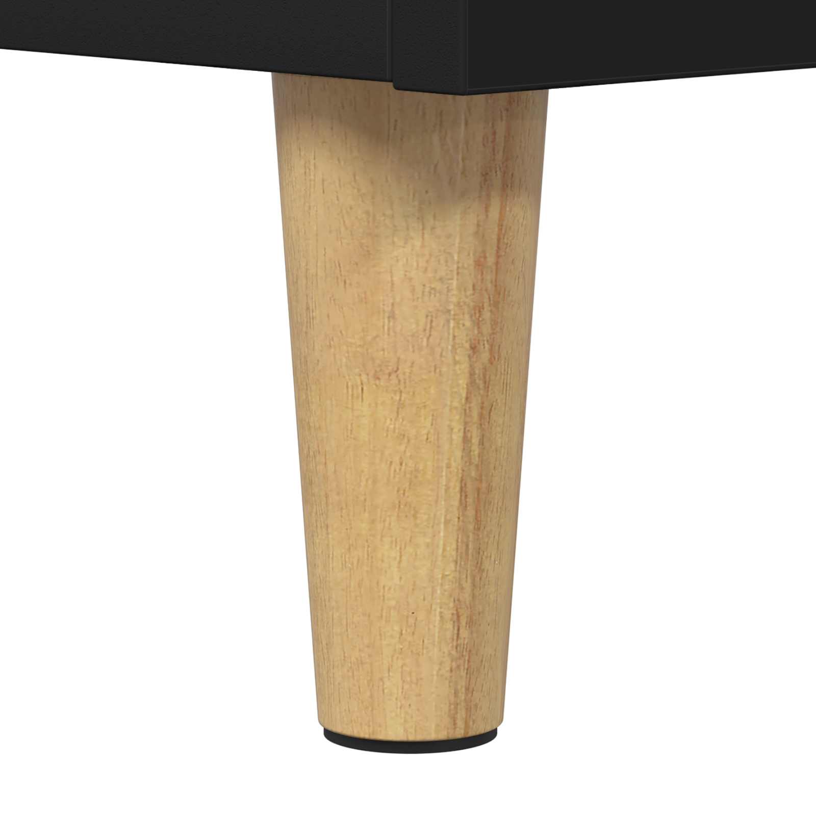 Hondenhuis Zwart 44 x 42 x 49 cm Bewerkt hout is nu te koop bij PeponiXL, paradijselijk wonen!