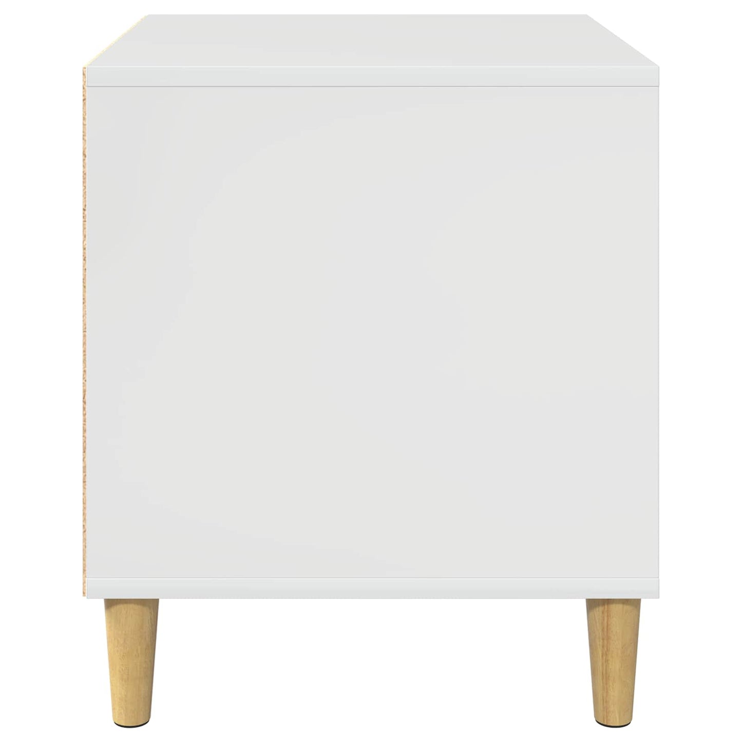 Hondenhuis Glanzend Wit 44 x 42 x 49 cm Bewerkt hout is nu te koop bij PeponiXL, paradijselijk wonen!