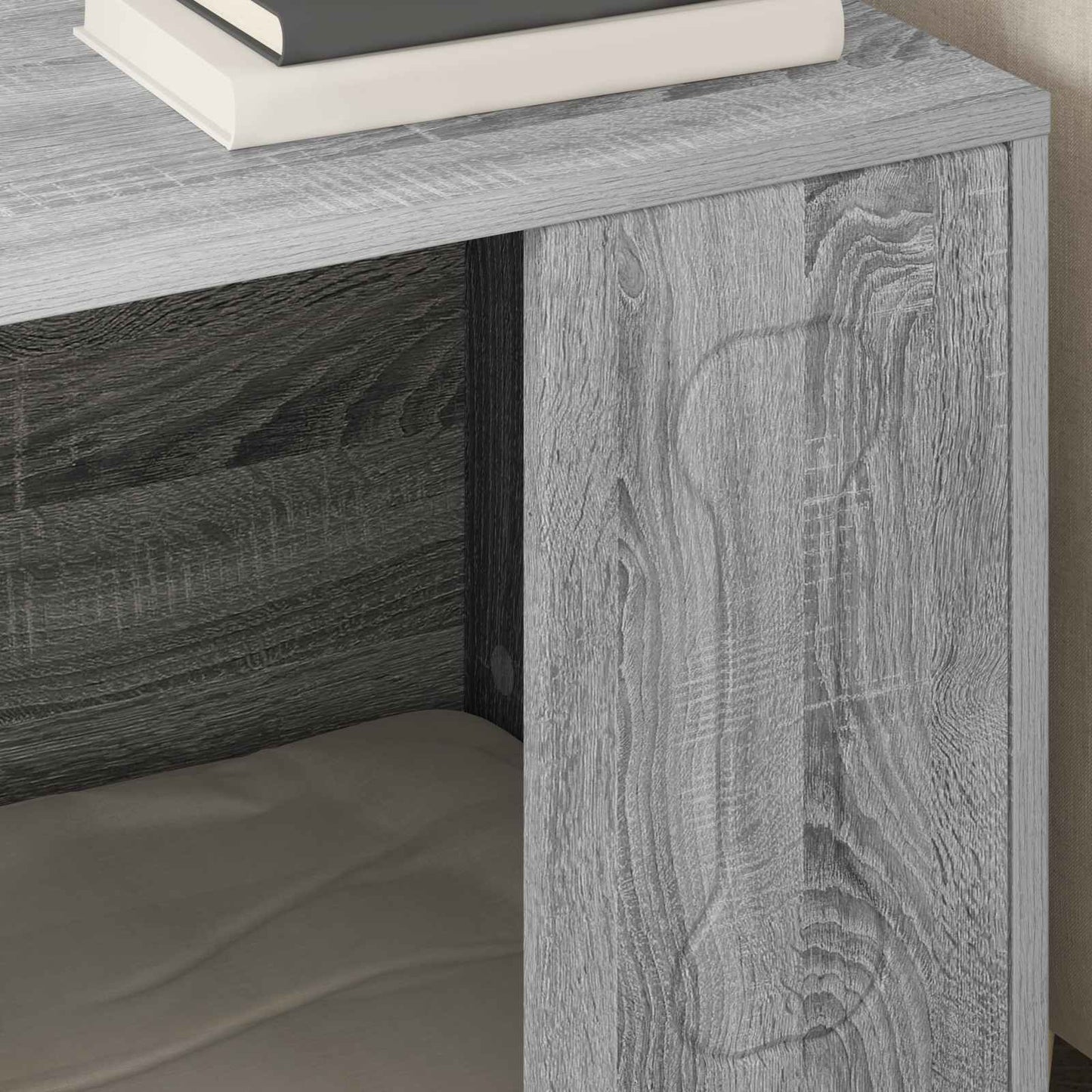Hondenhuis Grijs Sonoma 44 x 42 x 49 cm Bewerkt hout is nu te koop bij PeponiXL, paradijselijk wonen!