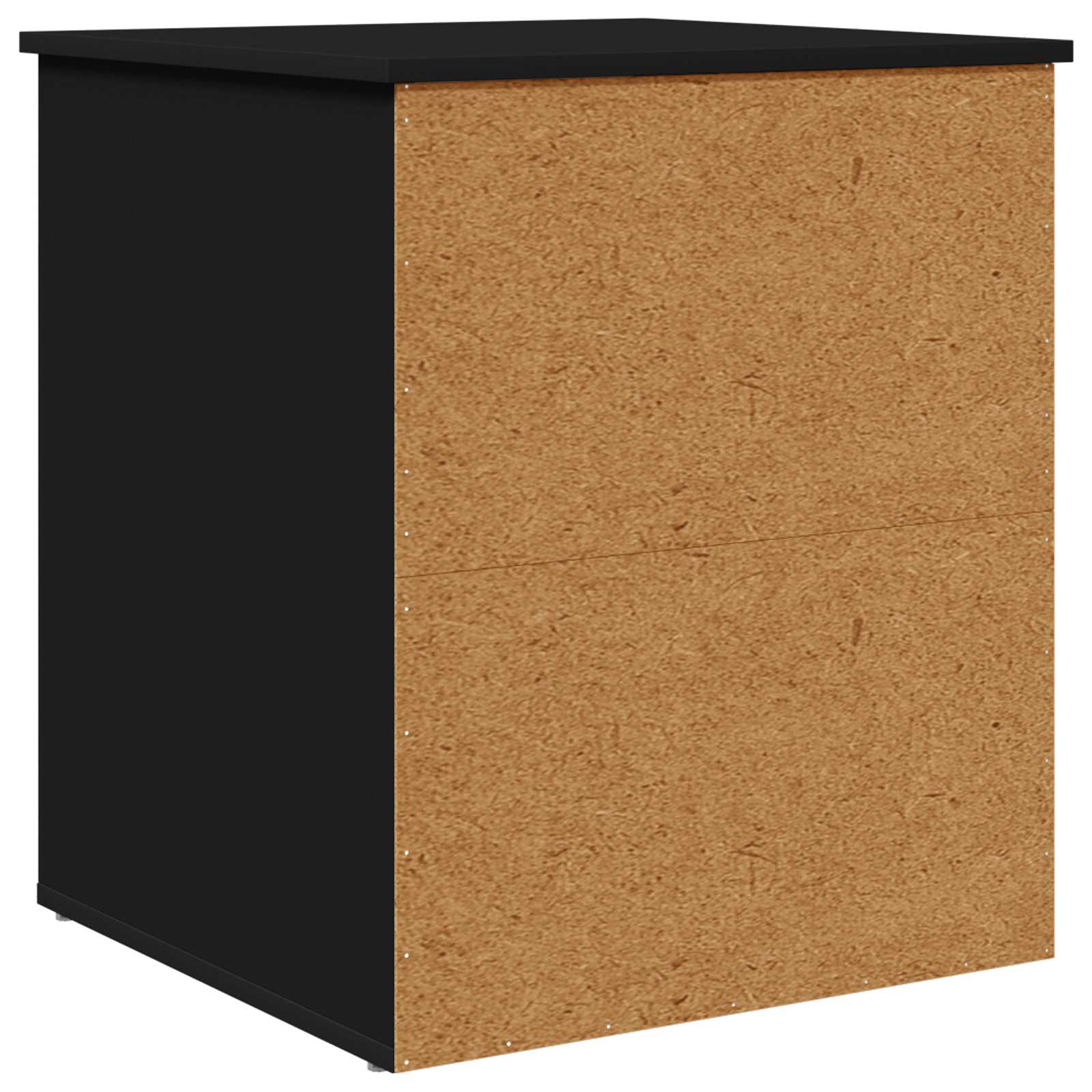 Kattenhuis Zwart 53 x 52 x 62 cm Bewerkt hout is nu te koop bij PeponiXL, paradijselijk wonen!