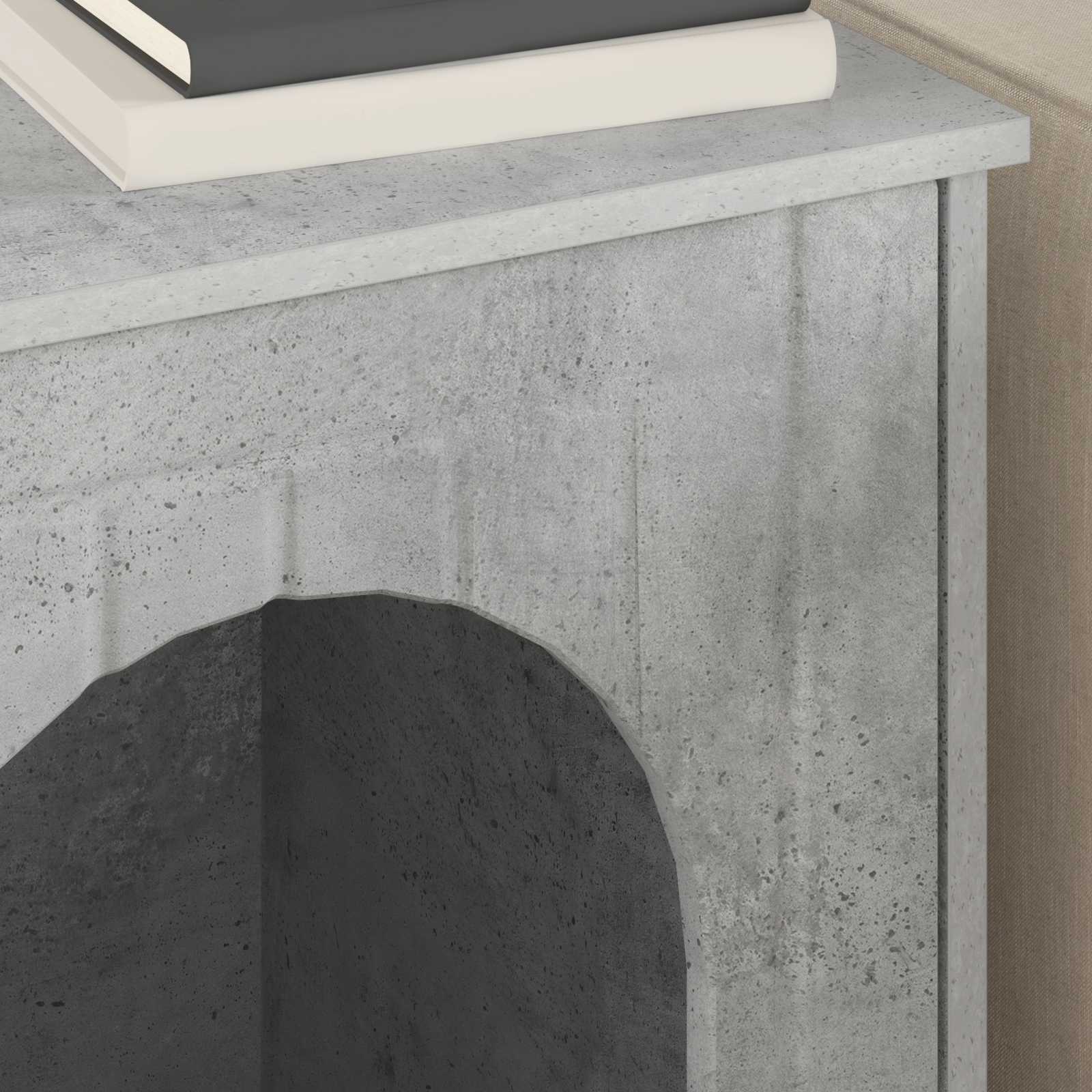 Kattenhuis Beton 53 x 52 x 62 cm Bewerkt hout is nu te koop bij PeponiXL, paradijselijk wonen!