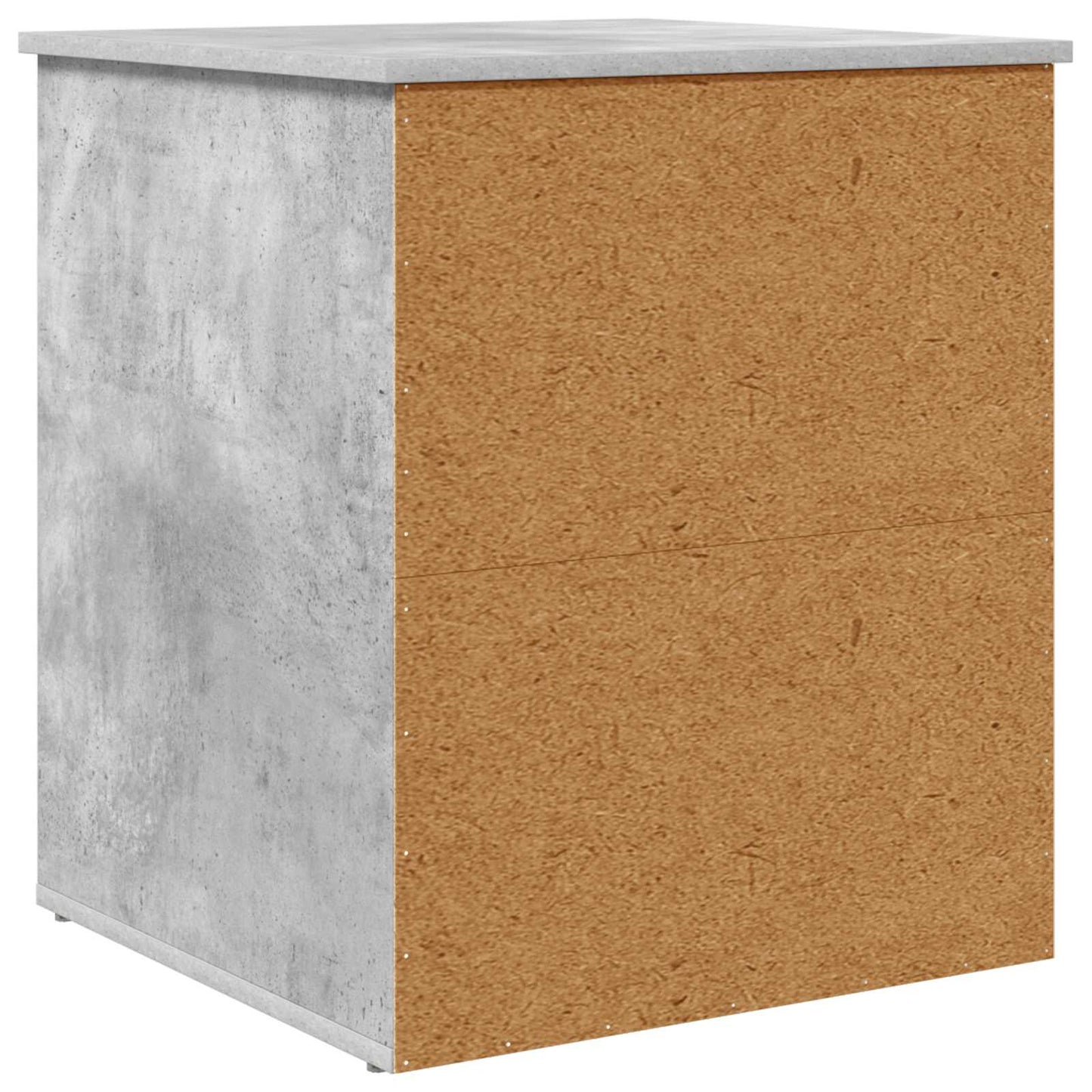 Kattenhuis Beton 53 x 52 x 62 cm Bewerkt hout is nu te koop bij PeponiXL, paradijselijk wonen!
