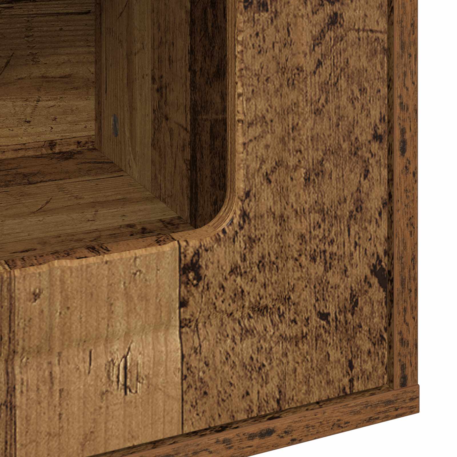 Kattenhuis Oudhout 53 x 52 x 62 cm Bewerkt hout is nu te koop bij PeponiXL, paradijselijk wonen!