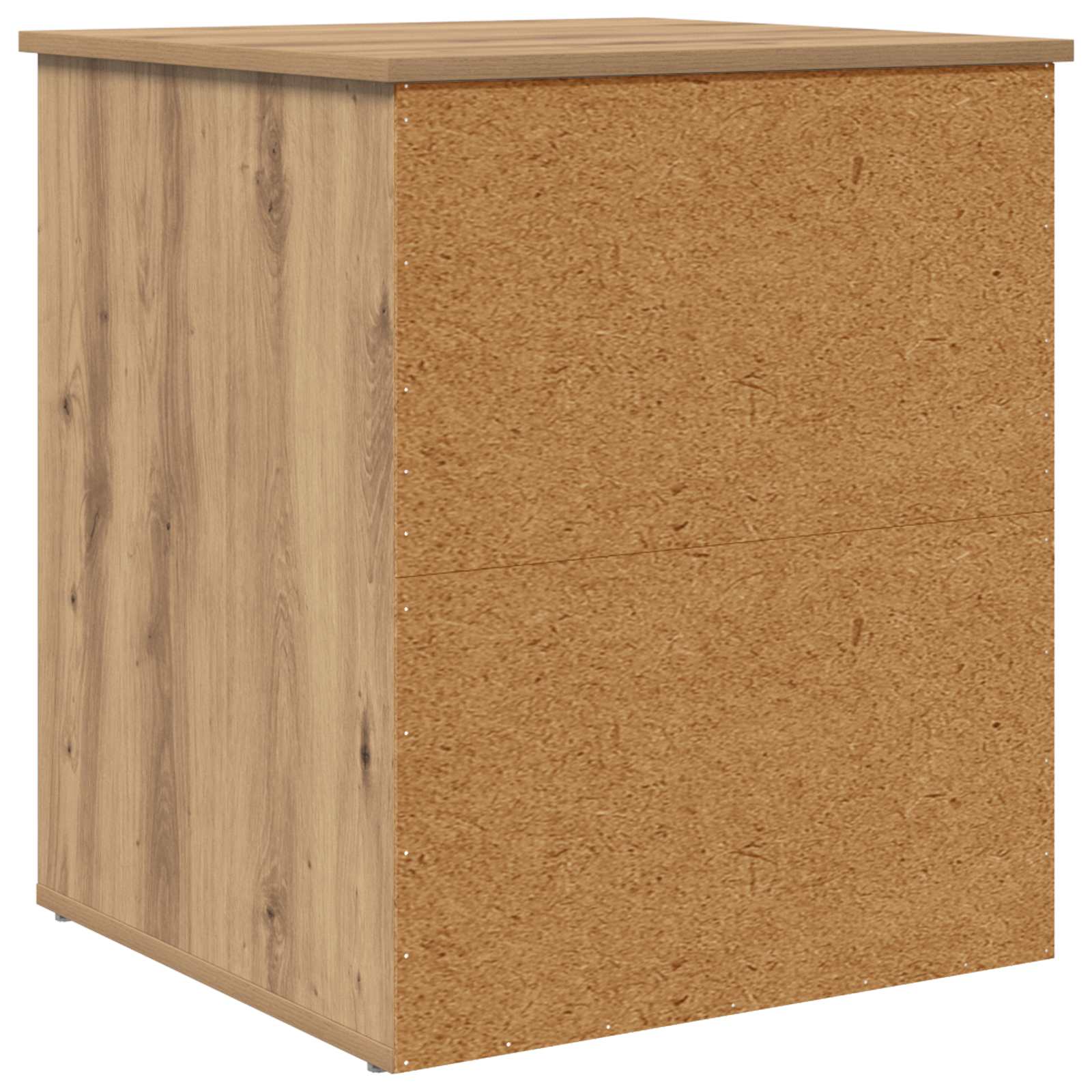 Kattenhuis Ambachtelijk eiken 53 x 52 x 62 cm Bewerkt hout is nu te koop bij PeponiXL, paradijselijk wonen!