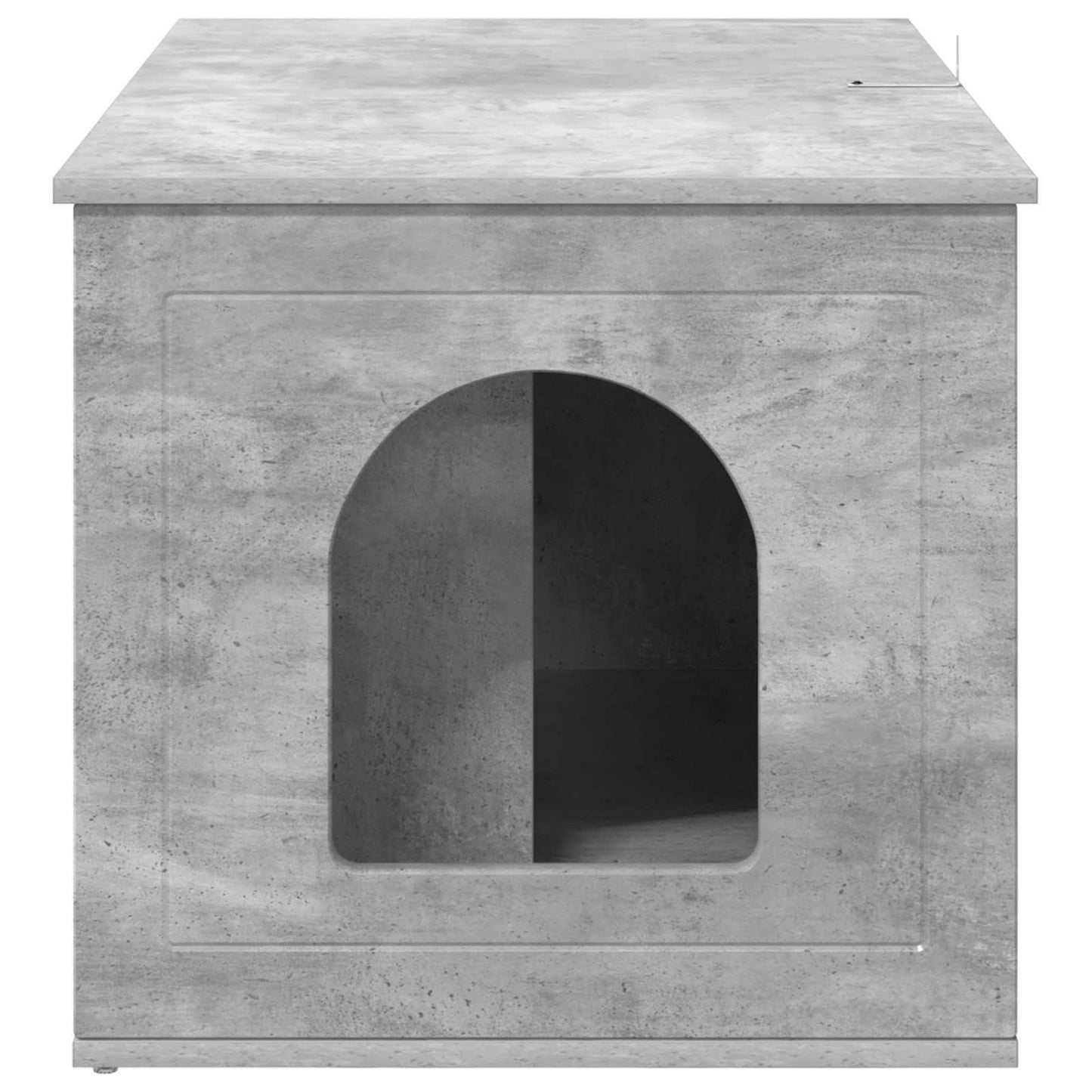 Kattenhuis Beton 85 x 55 x 50,5 cm Bewerkt hout is nu te koop bij PeponiXL, paradijselijk wonen!